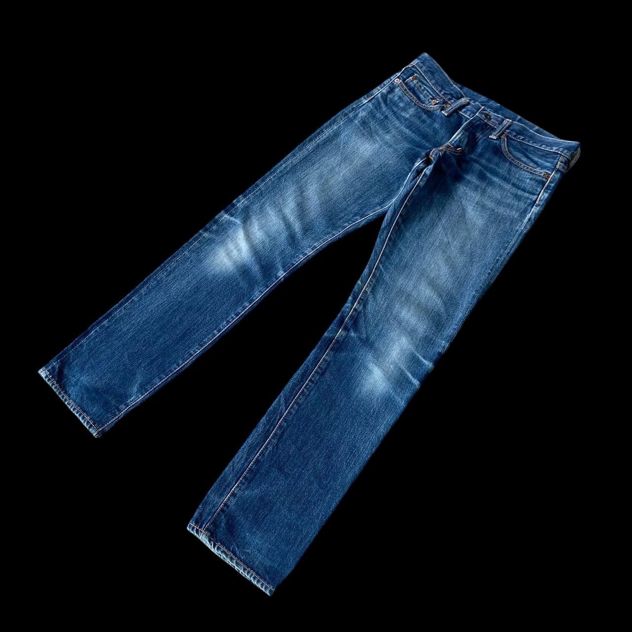 Kapital VINTAGE KAPITAL BY KIRO HIRATA FADED BLUE LOWRISE SLIMFIT Size US 27 - 3 Thumbnail