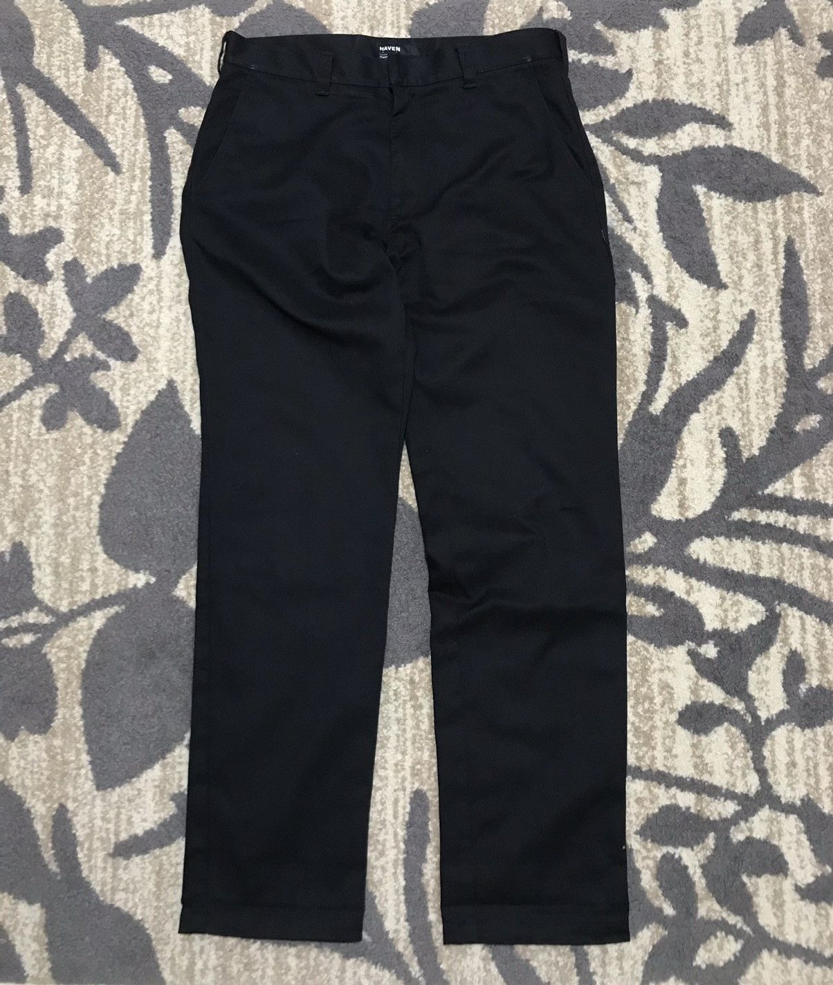 image of Haven Work Pants in Black, Men's (Size 34)