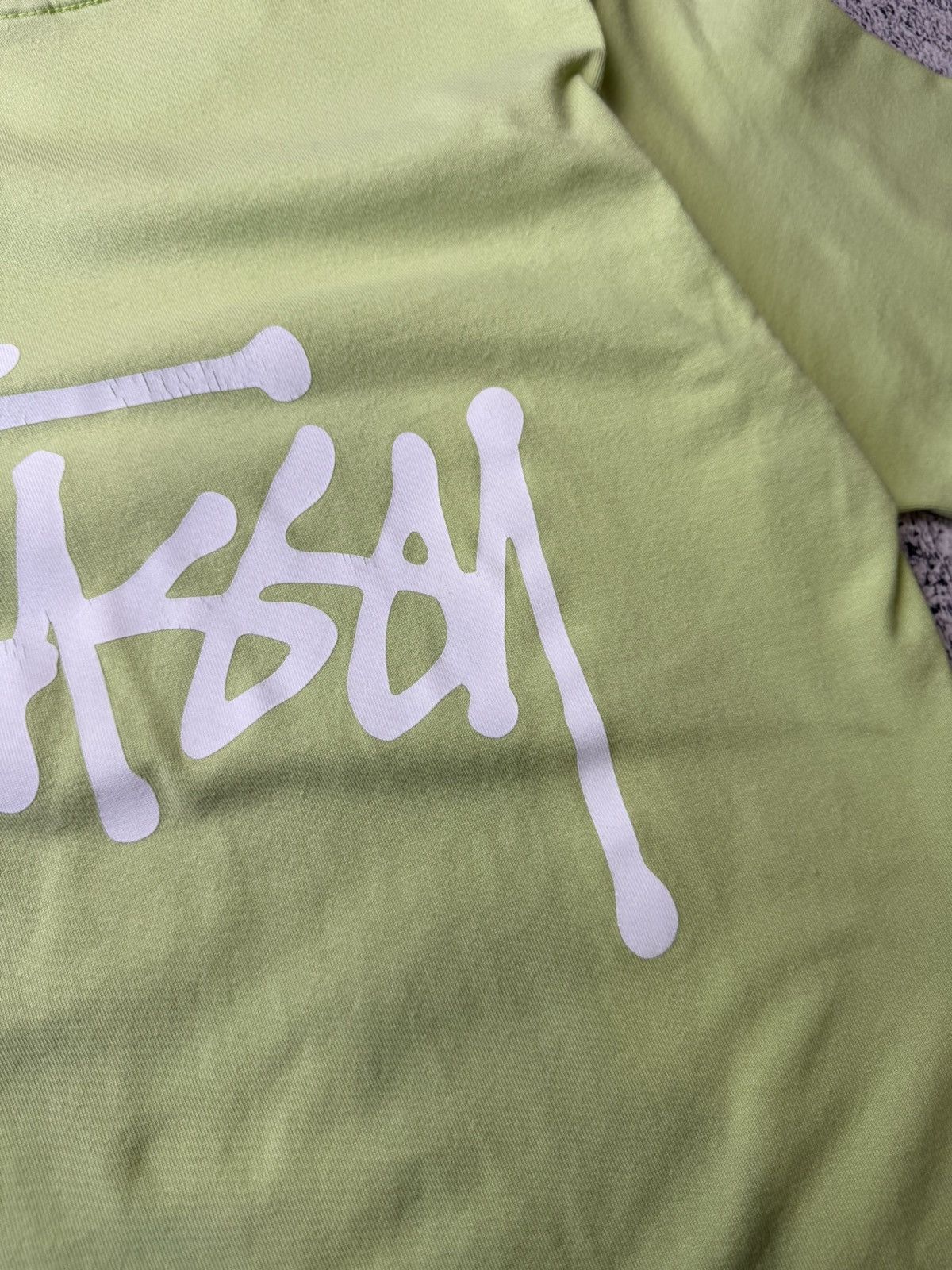 Stussy Vintage Stussy T Shirt Big logo USA Size US S / EU 44-46 / 1 - 16 Thumbnail
