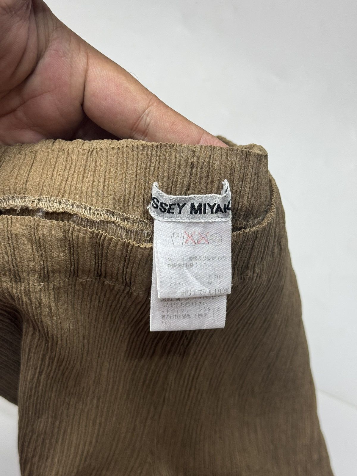Pleats Please Issey Miyake Issey Miyake Pleats Please Brown Pants Size US 30 / EU 46 - 9 Thumbnail