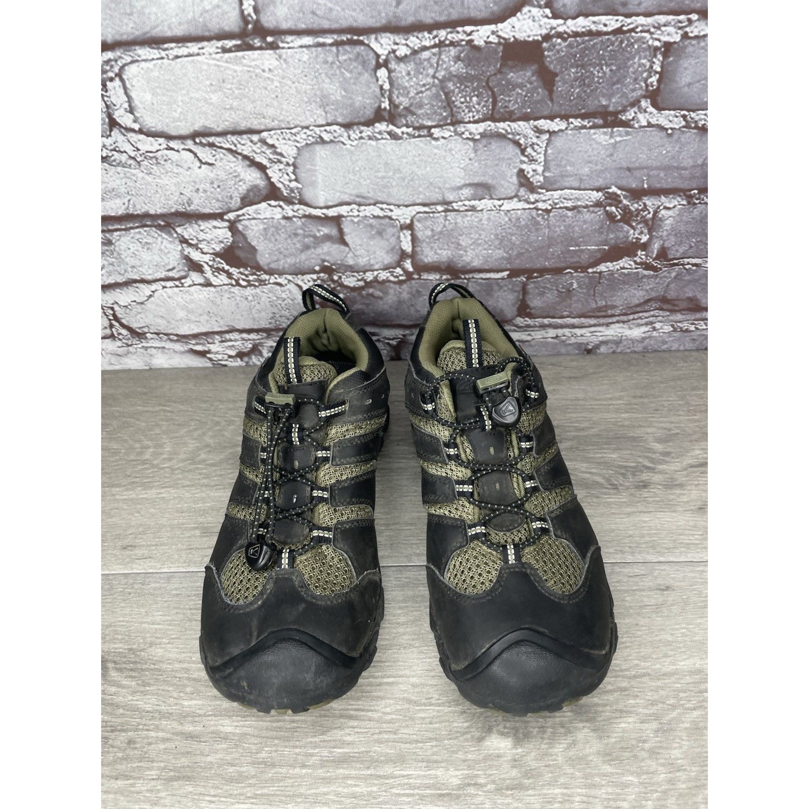 KEEN KEEN 1011760 Koven Olive Black Green Hiking Waterproof Shoes Size US 5.5 / EU 38 - 11 Thumbnail
