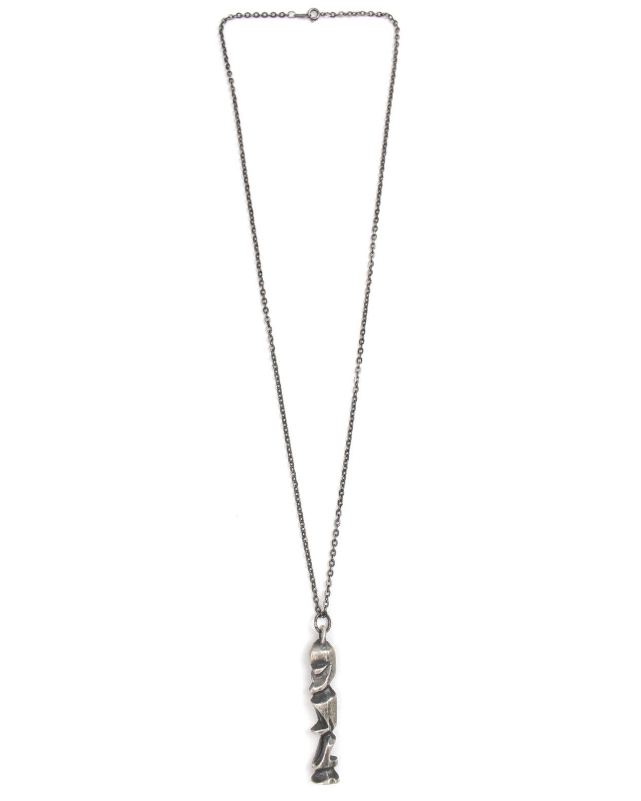 If Six Was Nine 1990S JAPANESE MADE HEAVYWEIGHT SOLID HUMAN FIGURE NECKLACE Size ONE SIZE - 2 Thumbnail