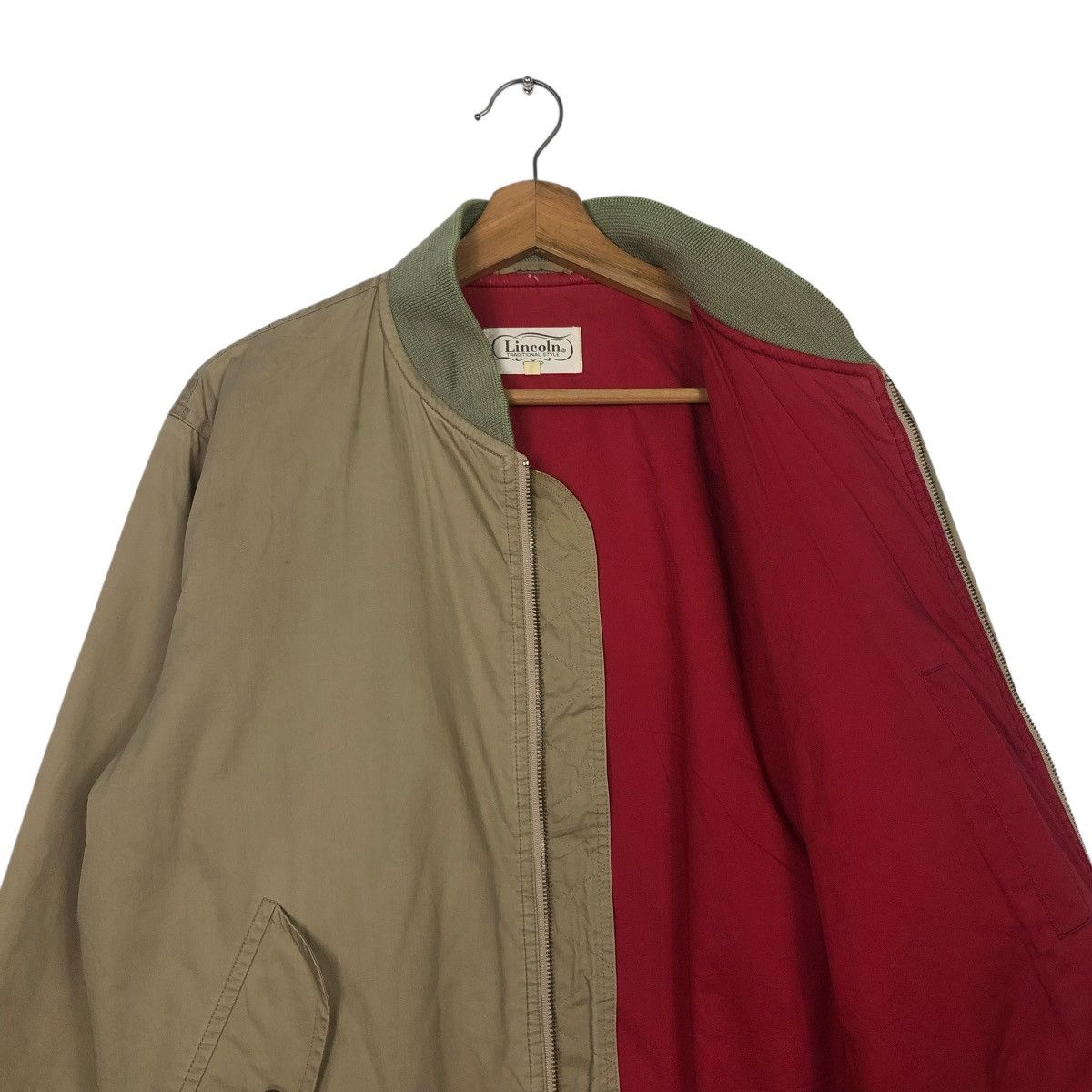 Japanese Brand 🔥VINTAGE PARACHUTE BOMBER JACKET LINCOLN ISSEY MIYAKE Size US L / EU 52-54 / 3 - 14 Thumbnail