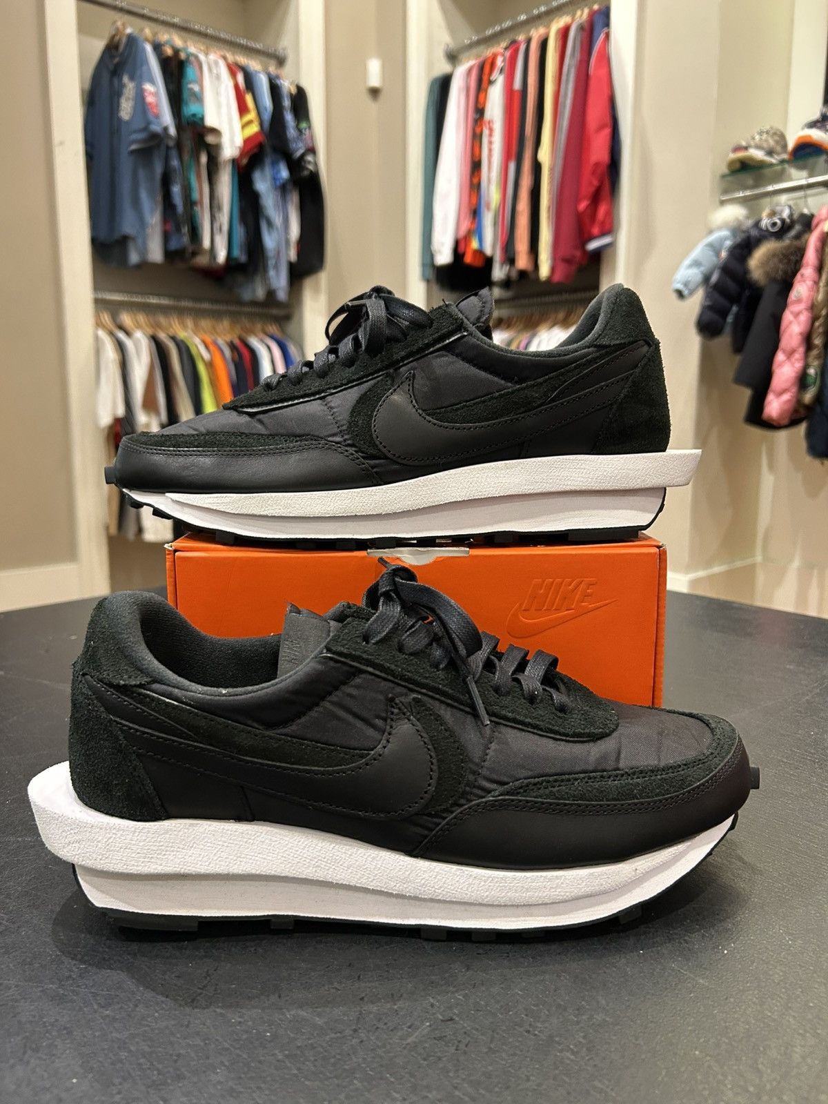 Nike X Sacai LD Waffle Black