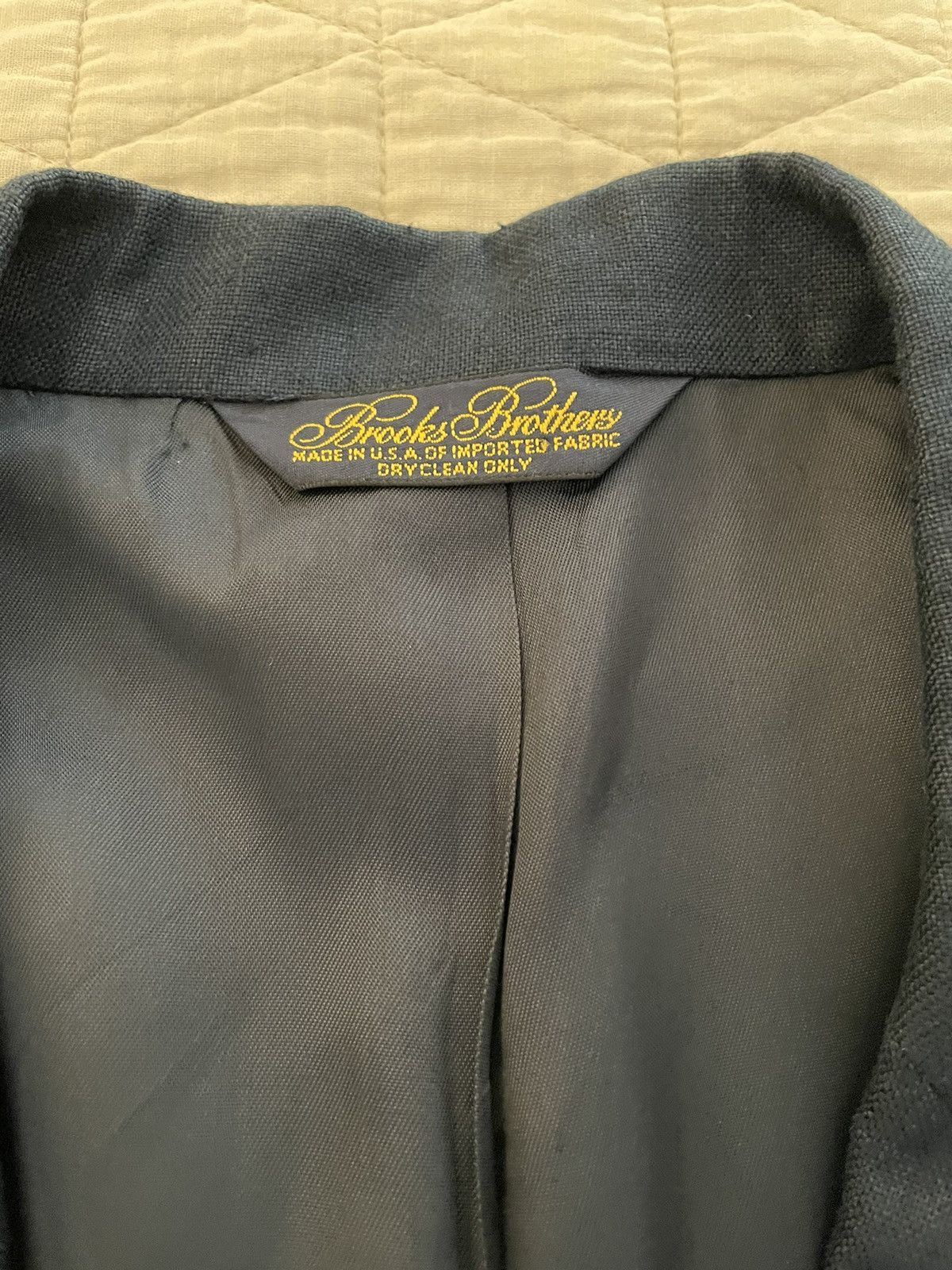 Brooks Brothers Substantial Weight Linen Jacket Size 48R - 2 Thumbnail