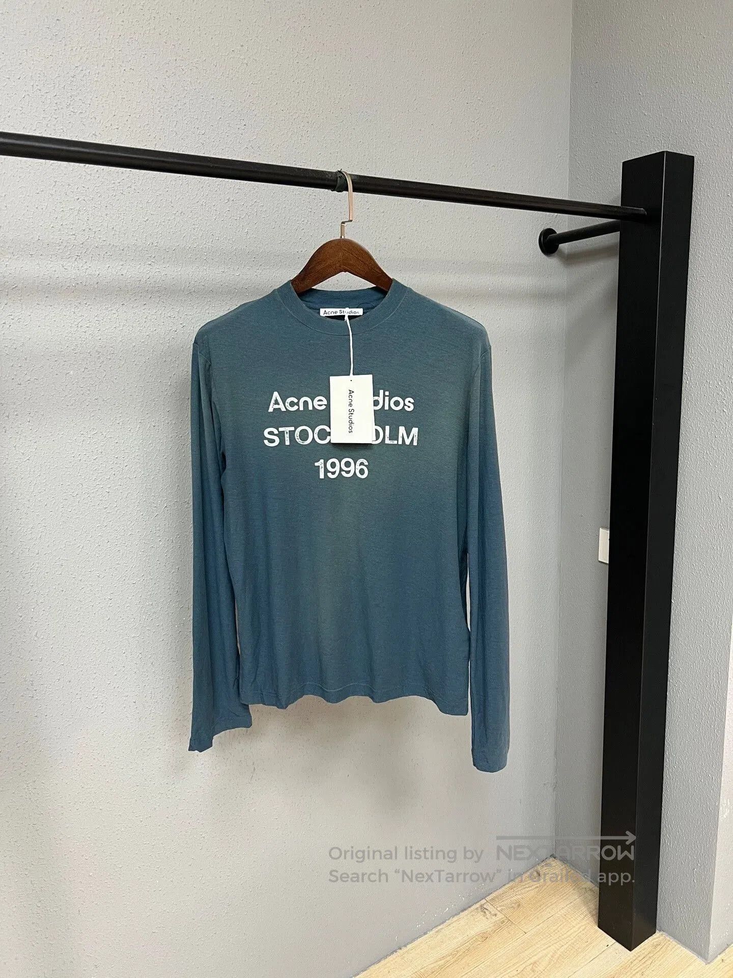 Acne Studios Acne Studios Blue Long Sleeve Top. Size XXS / US 00 / IT 34 - 1 Thumbnail