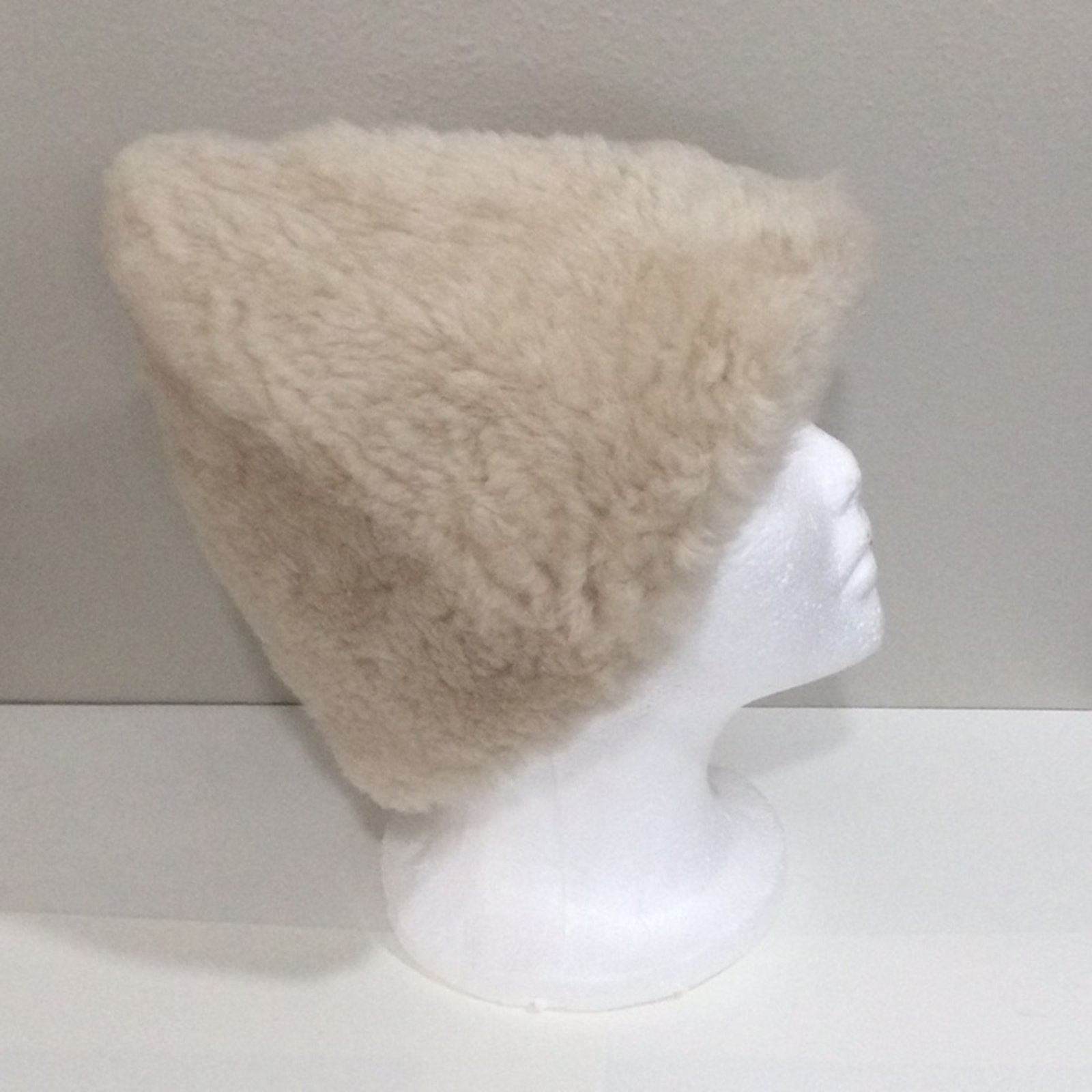 Other Fuzzy Cream Soft With A Satin Lining Winter Hat Size ONE SIZE - 15 Thumbnail