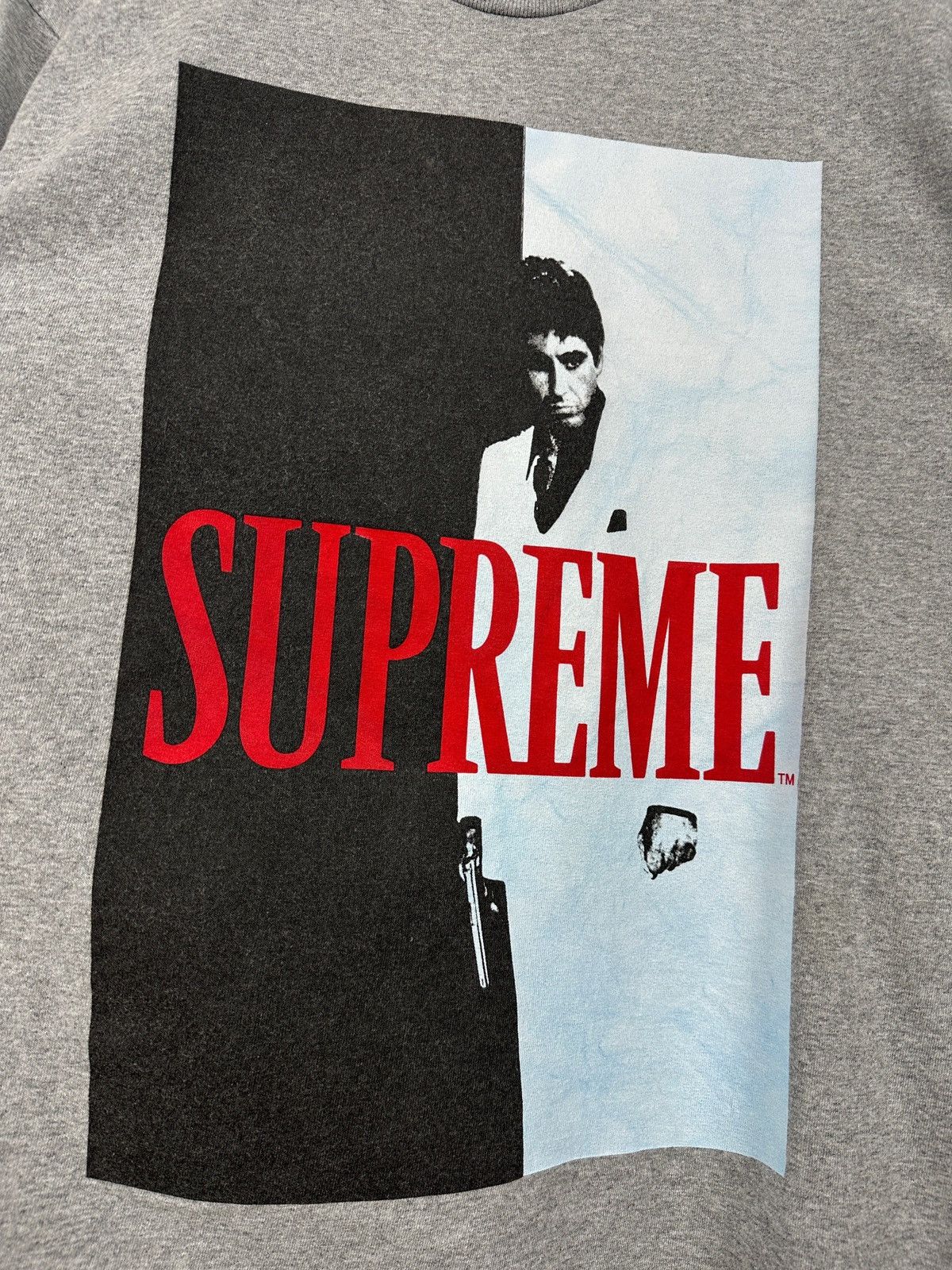 Supreme Supreme Scarface Grey T-Shirt Size US M / EU 48-50 / 2 - 10 Thumbnail