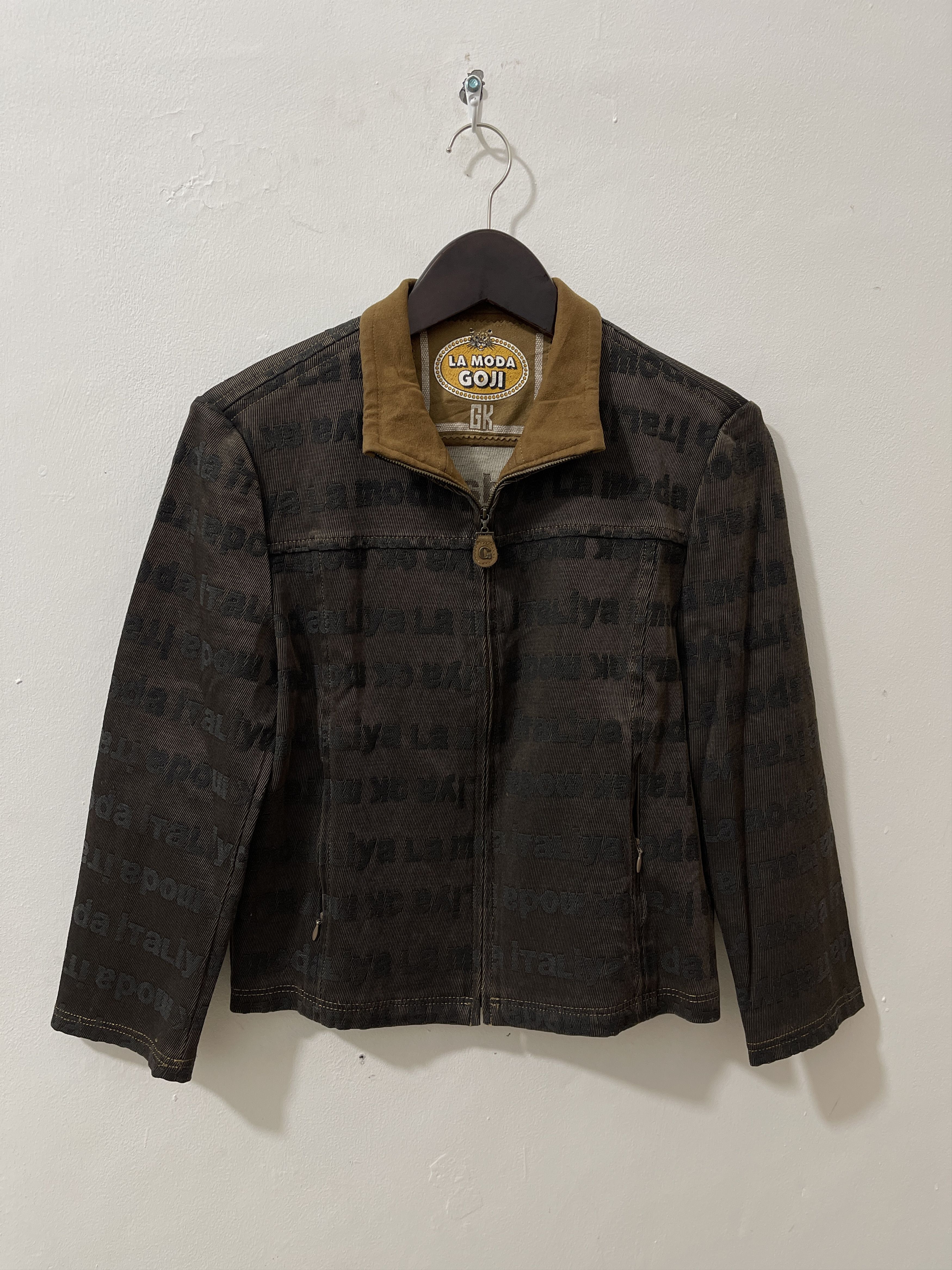 Japanese Brand 2000s LA MODA GOJI Japan Archive Work Jacket Size US S / EU 44-46 / 1 - 1 Thumbnail