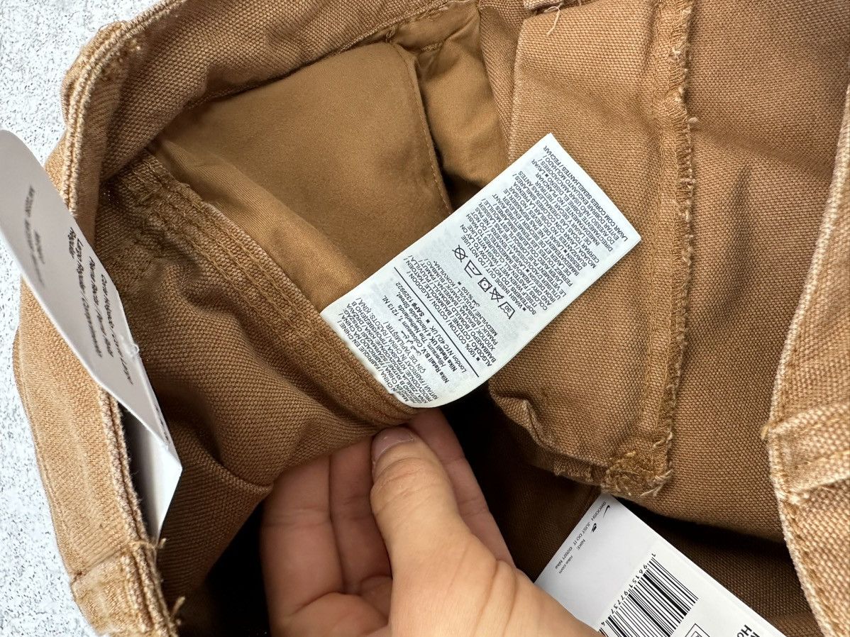 Other Nike Double Panel Heavyweight Cotton Cargo Pants Men Brown M Size US 32 / EU 48 - 5 Thumbnail