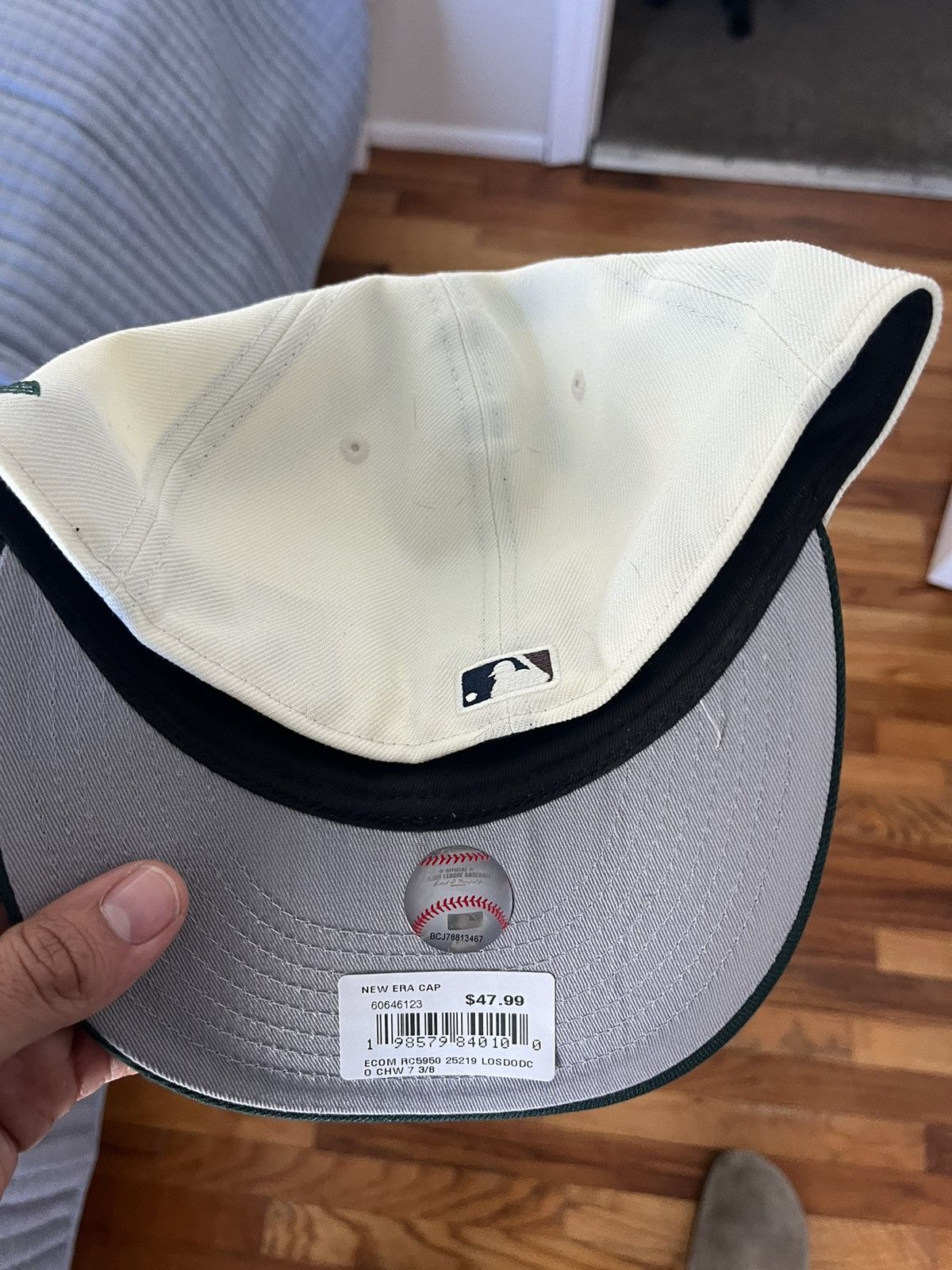 New Era Dodger fitted 7 3/8 Size ONE SIZE - 3 Thumbnail