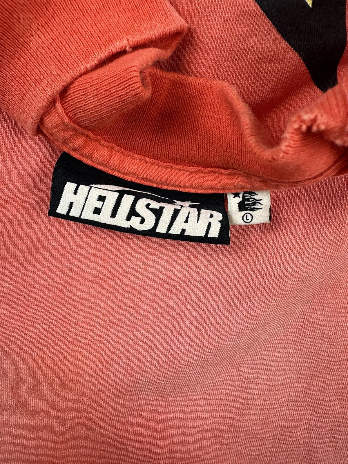 HELLSTAR Hellstar Cracked Print T-shirt Size US L / EU 52-54 / 3 - 5 Thumbnail