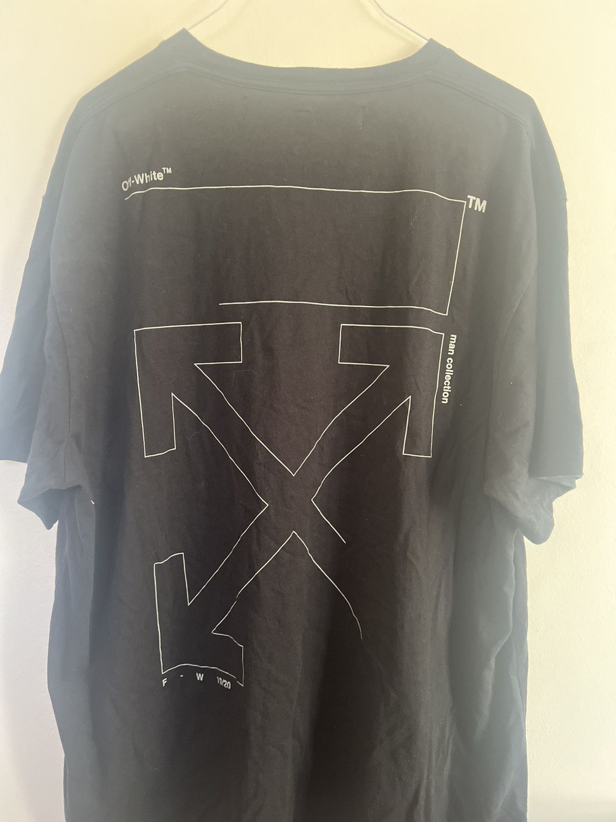 Off-White Off White Unfinished Logo TEE Size US XL / EU 56 / 4 - 7 Thumbnail