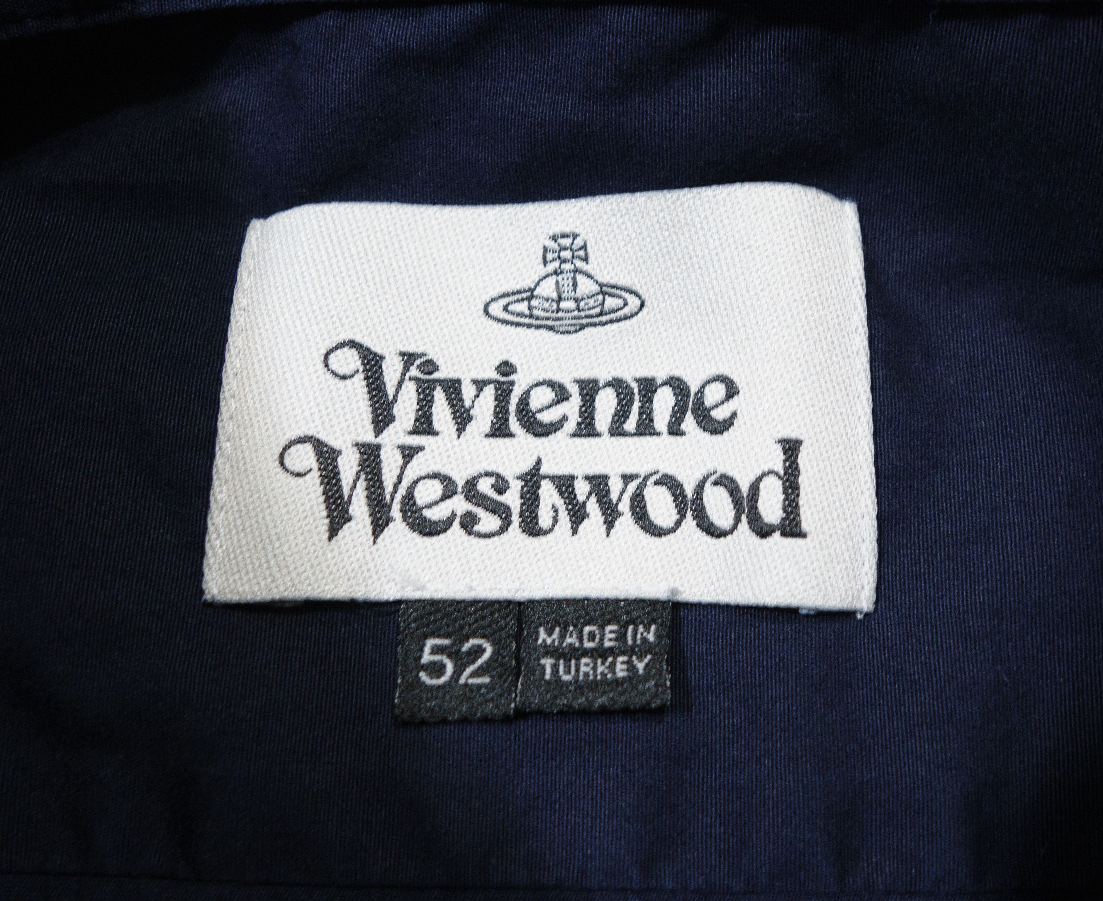 Vivienne Westwood 2017 Orb Logo Two-Button Krall Shirt Size US L / EU 52-54 / 3 - 8 Thumbnail