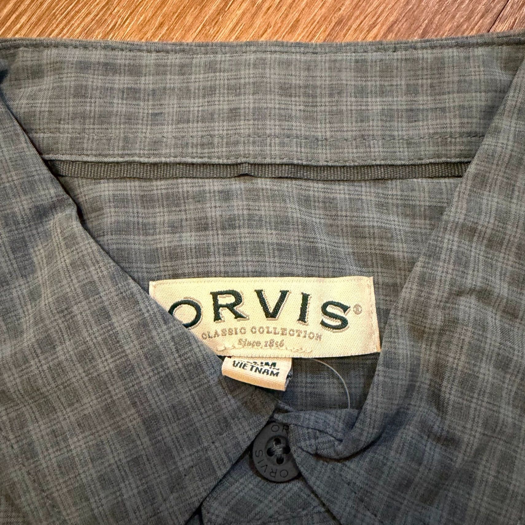 Orvis Orvis Classic Tech Shirt Short Sleeve Green Plaid Mens Medium NWT Size US M / EU 48-50 / 2 - 2 Thumbnail