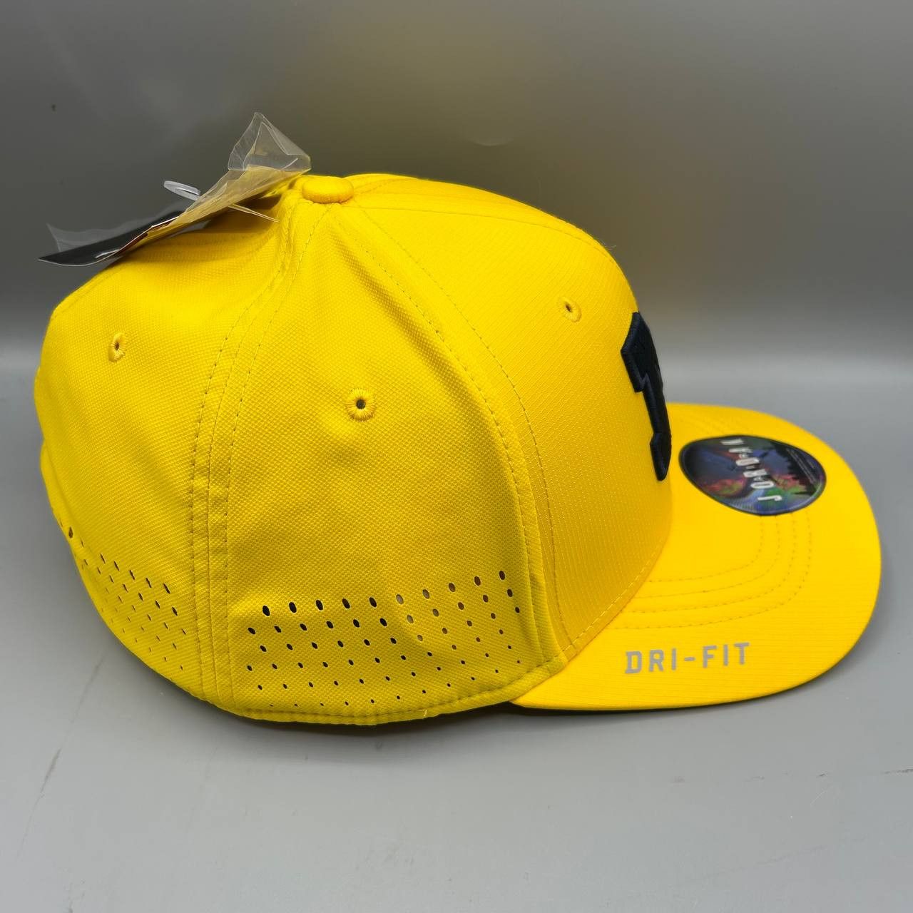 Jordan Brand Jordan x Michigan Wolverines Dri-Fit Hat M-L Stretch Fitted Size ONE SIZE - 8 Thumbnail