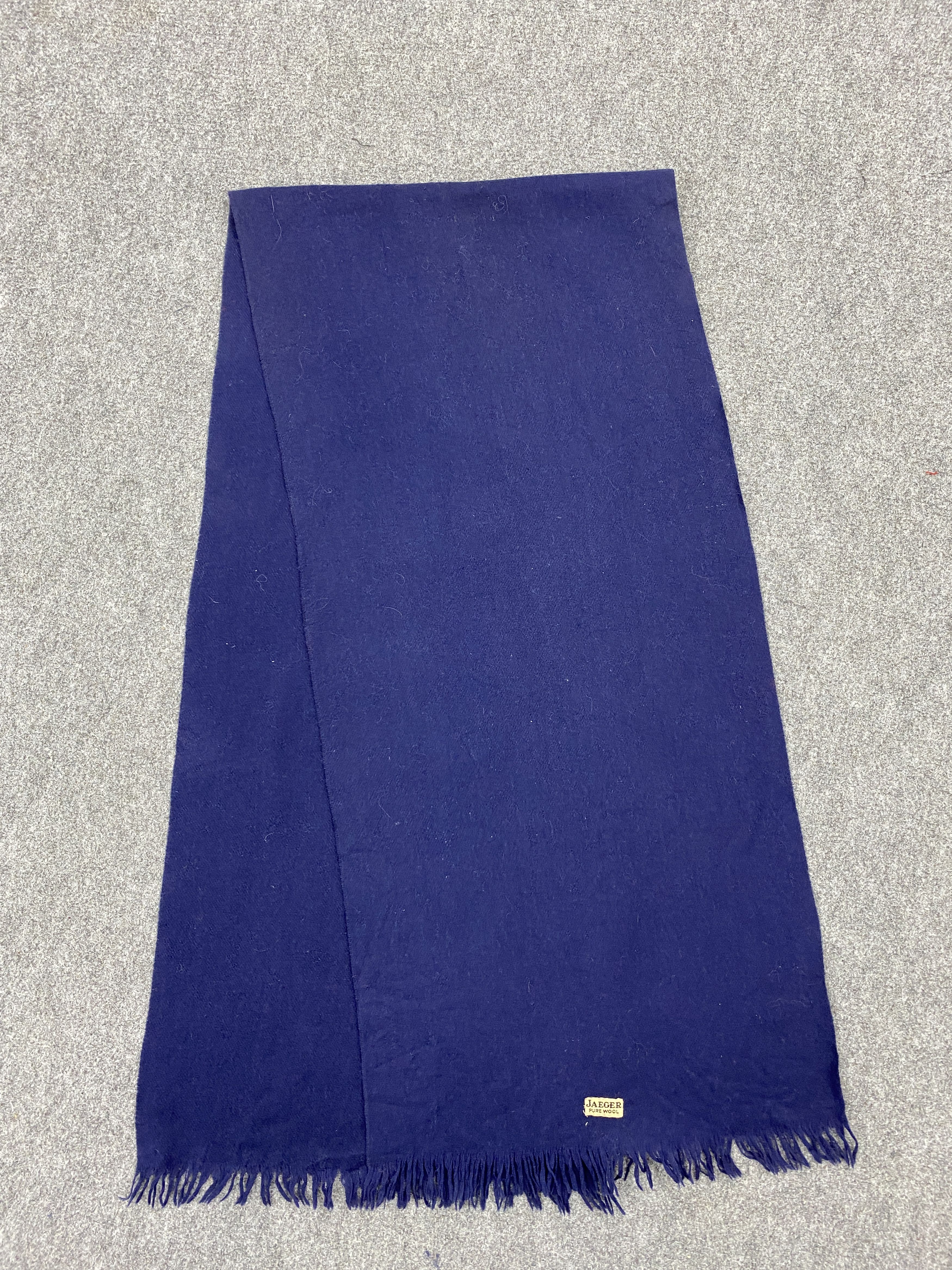 Jaeger Vintage Jaeger Wool Scarf / Muffler / Neckwear - SC0032 Size ONE SIZE - 6 Thumbnail