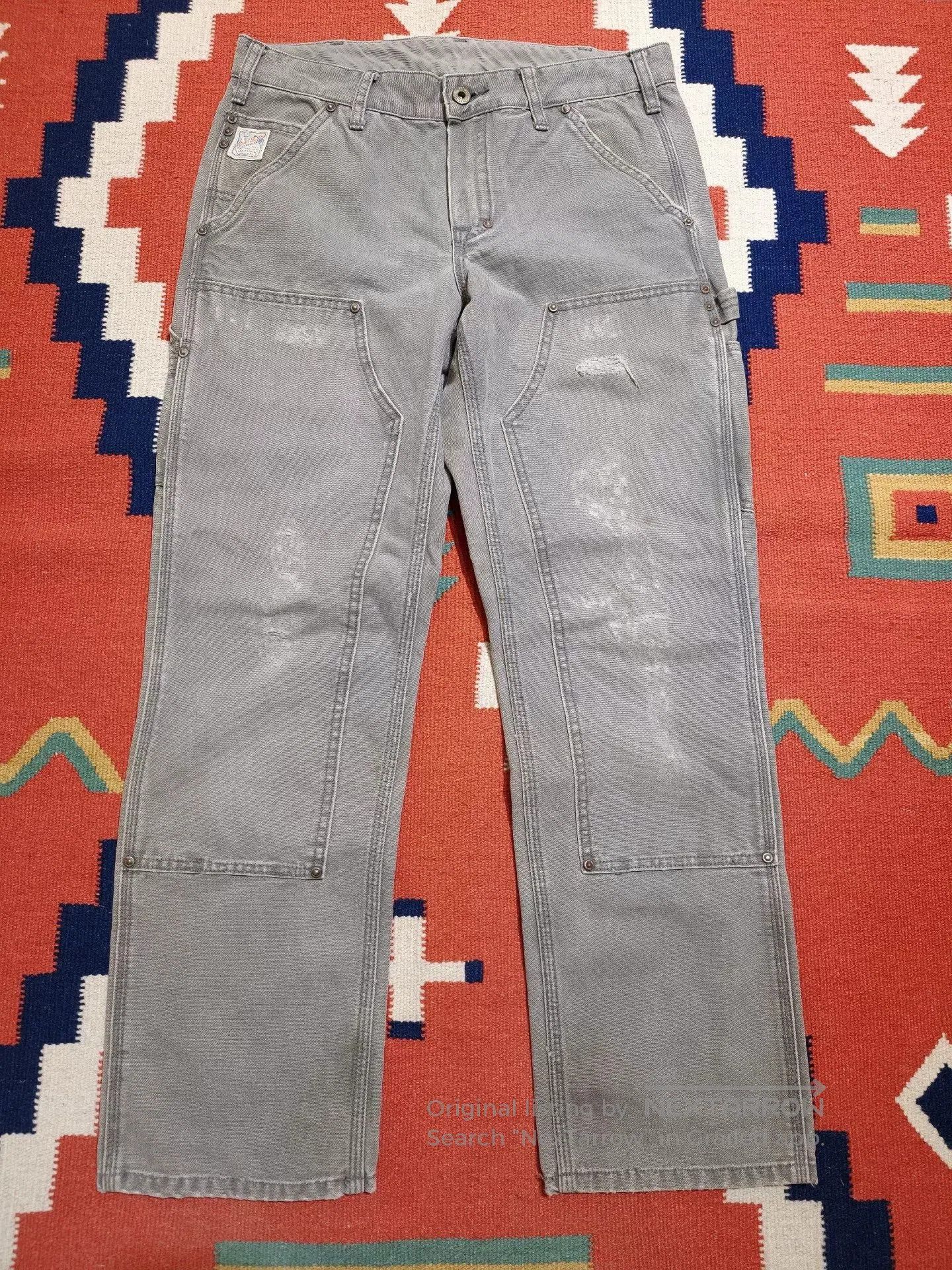 RRL Ralph Lauren Ralph Lauren Distressed Logger Pants. Size US 31 - 1 Thumbnail