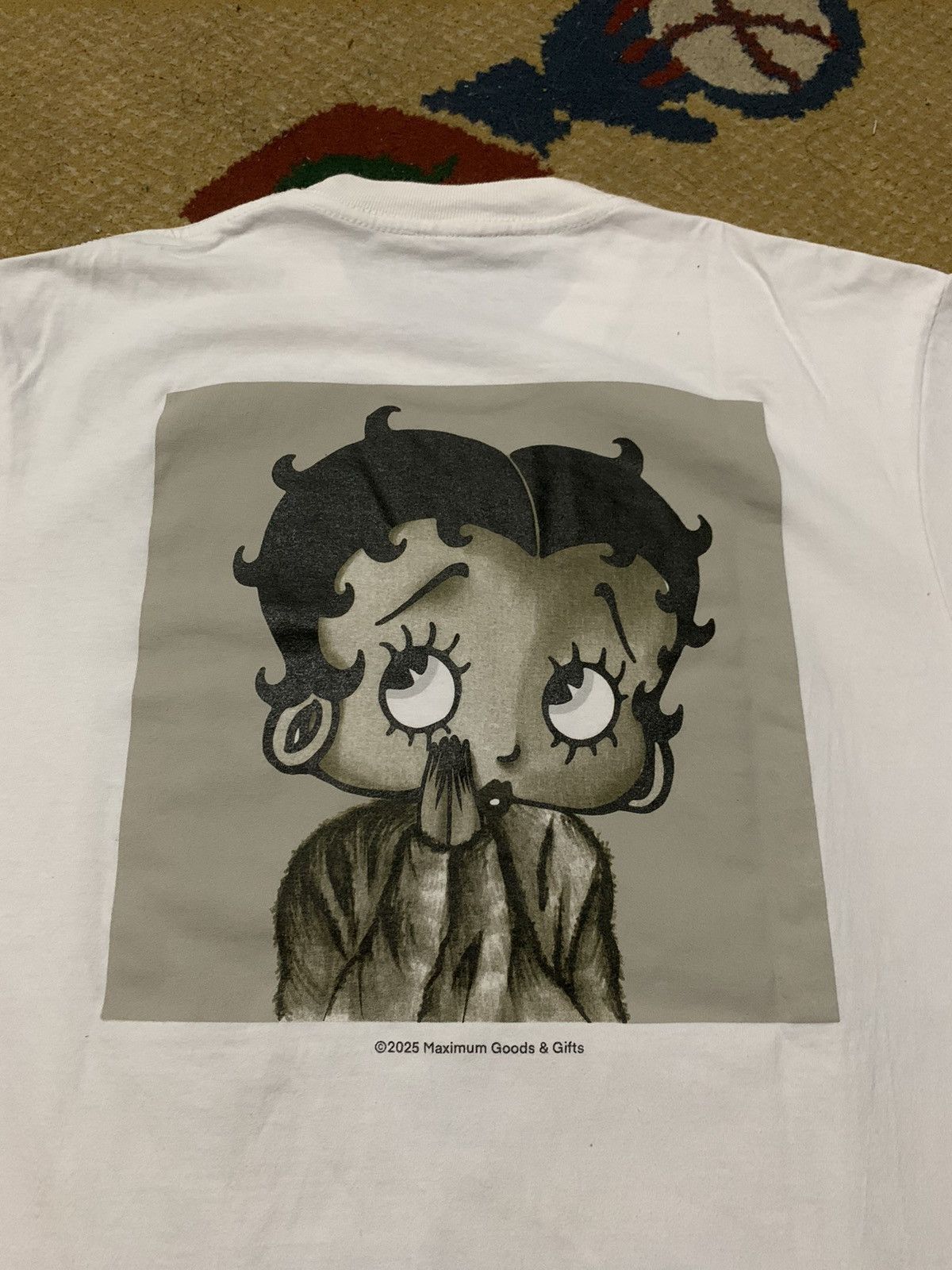 Vintage RARE VINTAGE BETTY BOOP RIP OFF BJORK Size US XL / EU 56 / 4 - 7 Thumbnail