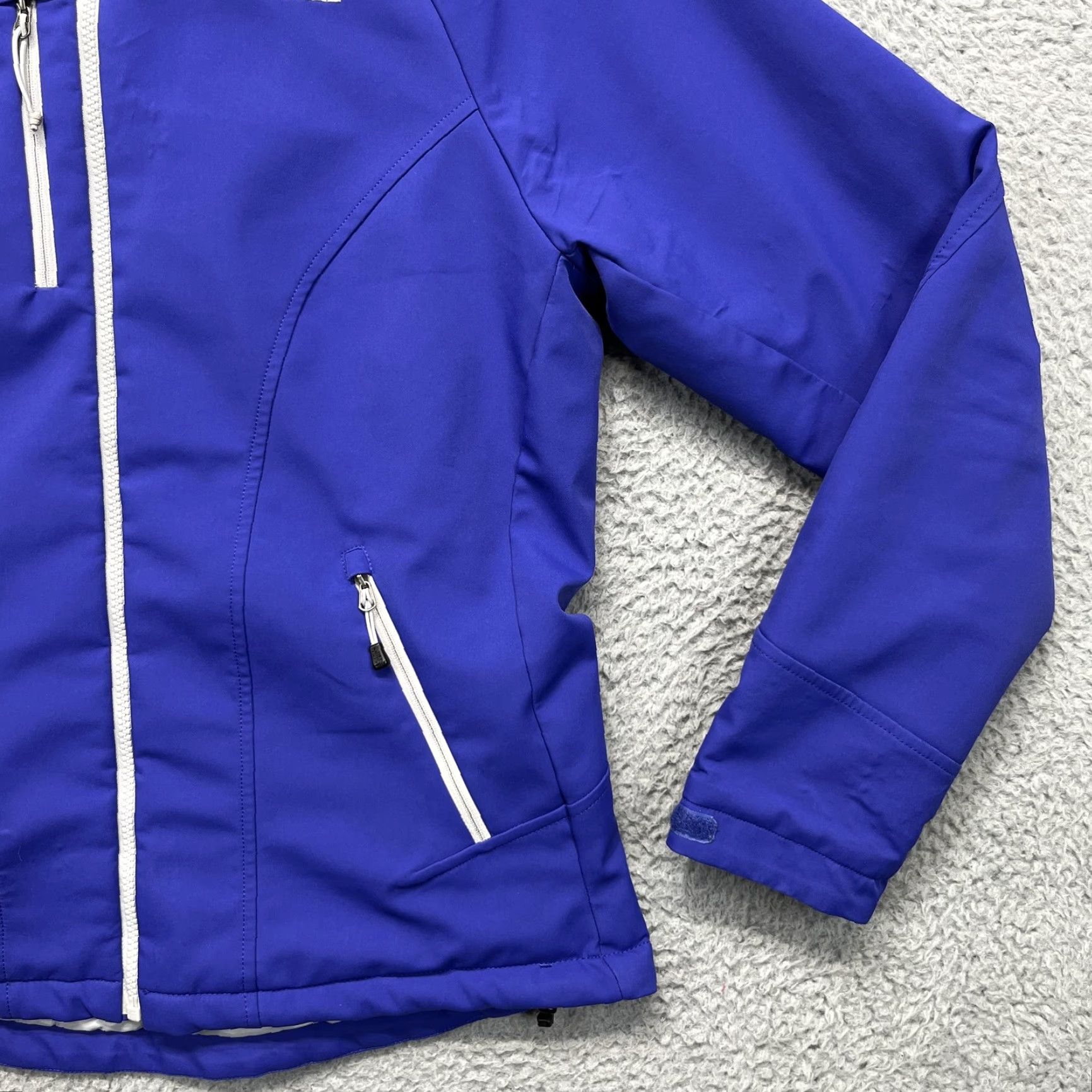 The North Face VINTAGE The North Face Jacket Womens M Blue Apex softshell Insulated Primaloft Hood Size M / US 6-8 / IT 42-44 - 4 Thumbnail