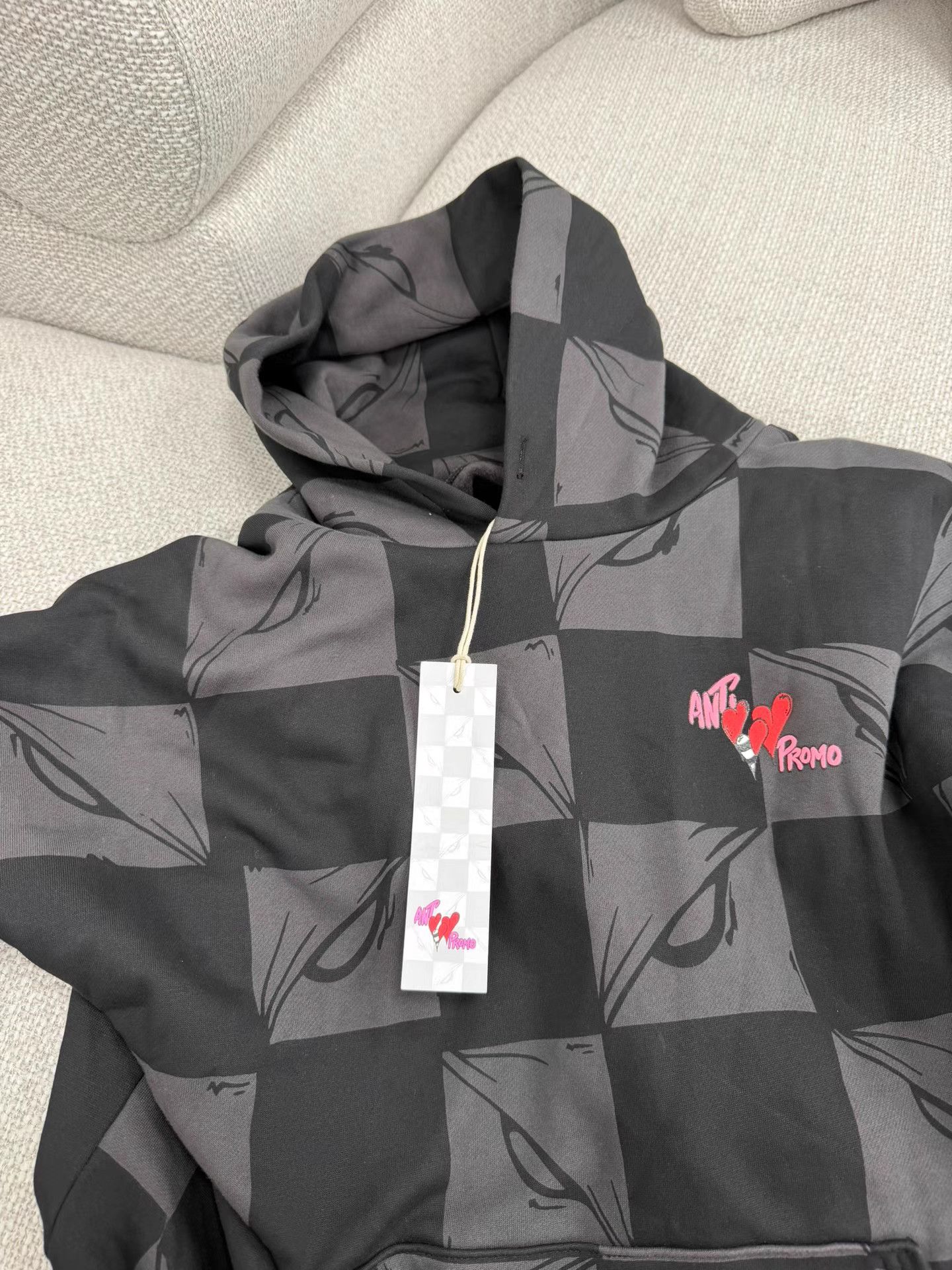 Chrome Hearts Chrome Hearts Flame Checkerboard Sweatshirt Size US L / EU 52-54 / 3 - 3 Thumbnail