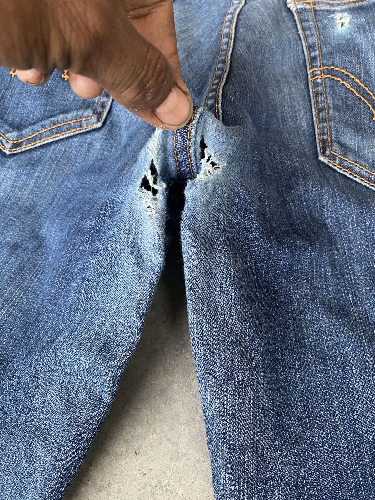 Edwin Vintage Edwin 503 FG denim Size US 30 / EU 46 - 7 Thumbnail