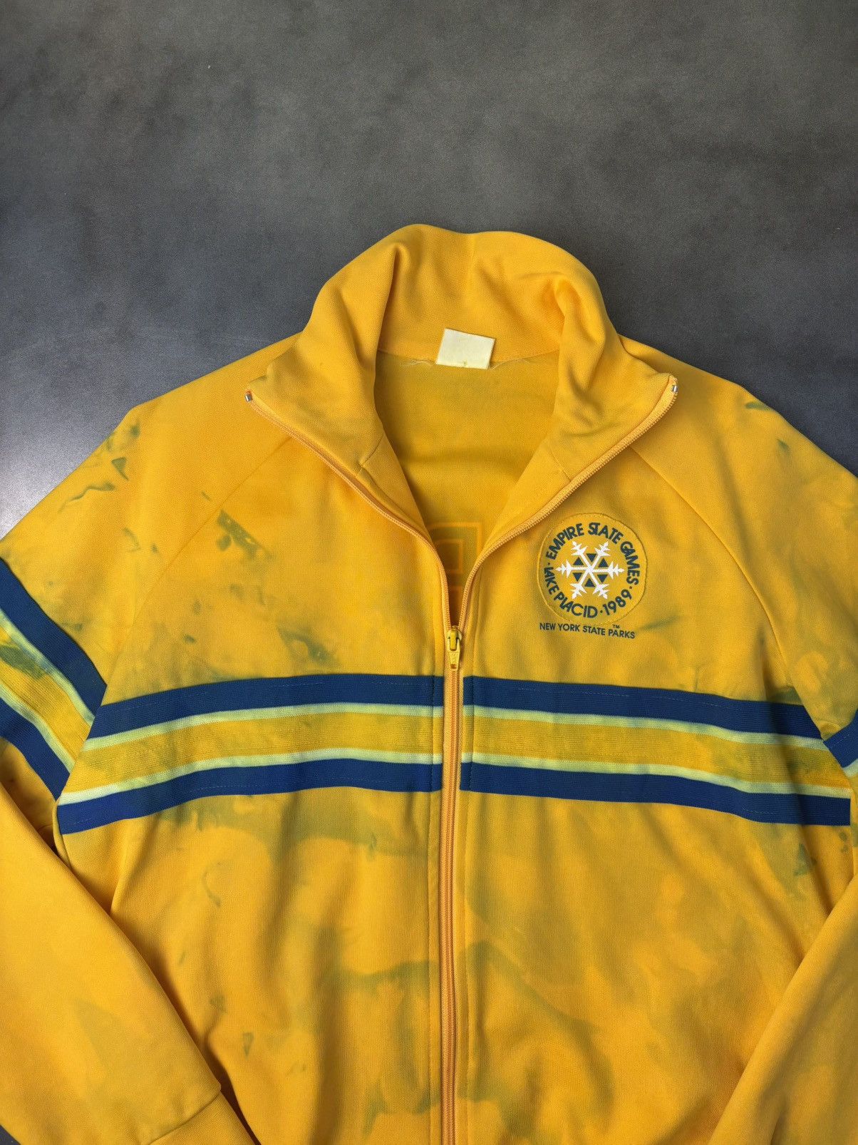 Adidas × Fred Perry × Vintage 1980s Track Jacket Vintage Broderick Empire State Games Size US S / EU 44-46 / 1 - 5 Thumbnail