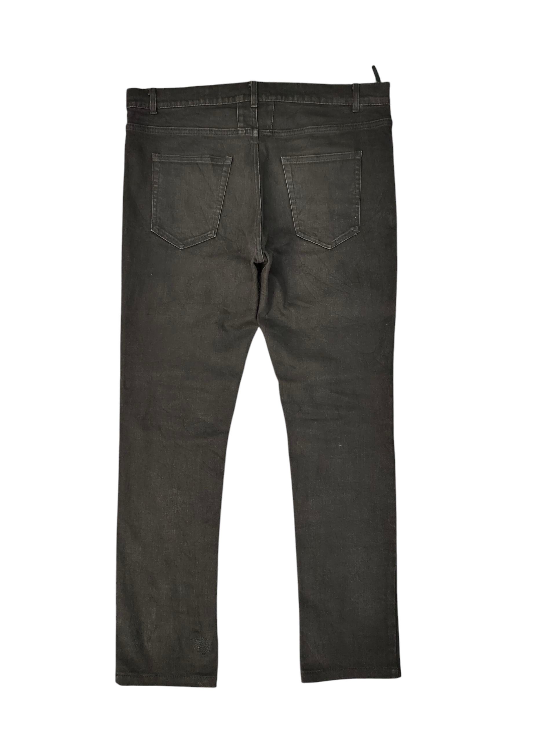 Saint Laurent Paris Saint Laurent Paris Distress Knee Skinny Jeans D02 M/SK-LW Size US 34 / EU 50 - 9 Thumbnail