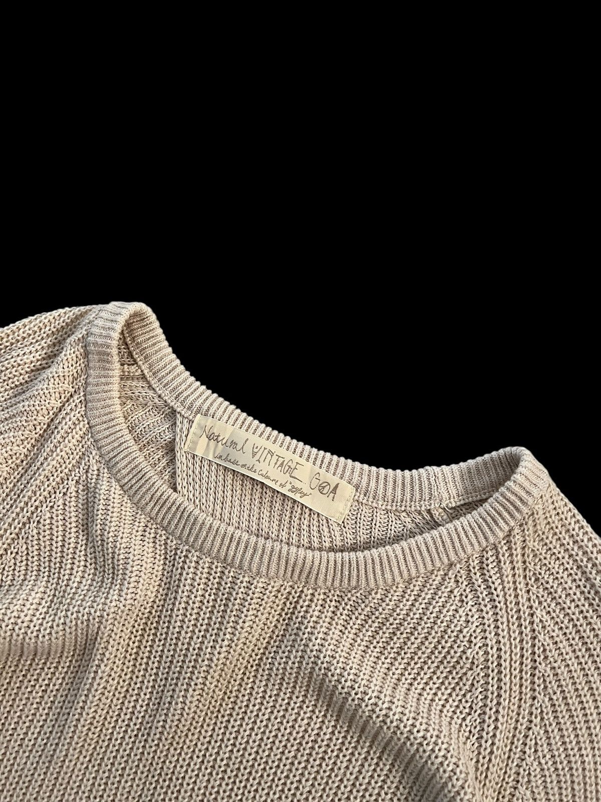 GOA GOA Unusual Knit Sweater Size M / US 6-8 / IT 42-44 - 3 Thumbnail