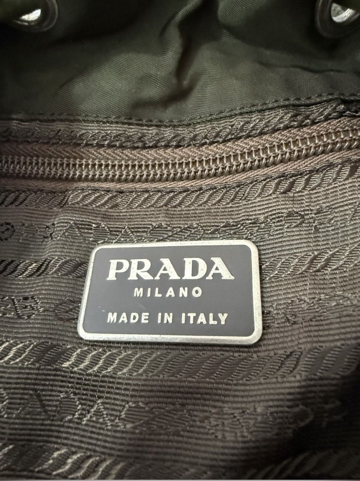 Prada Prada green backpack Size ONE SIZE - 13 Thumbnail
