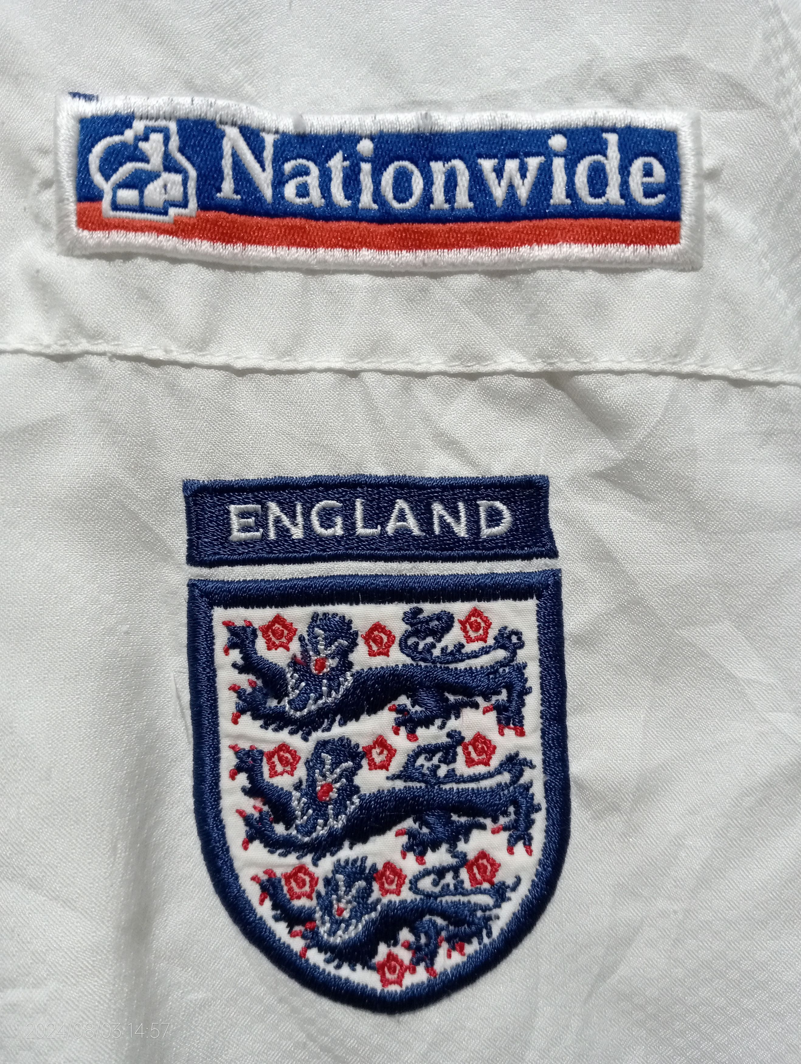 Umbro Vintage Umbro England Nationwide Windbreaker Jacket Size US M / EU 48-50 / 2 - 6 Thumbnail