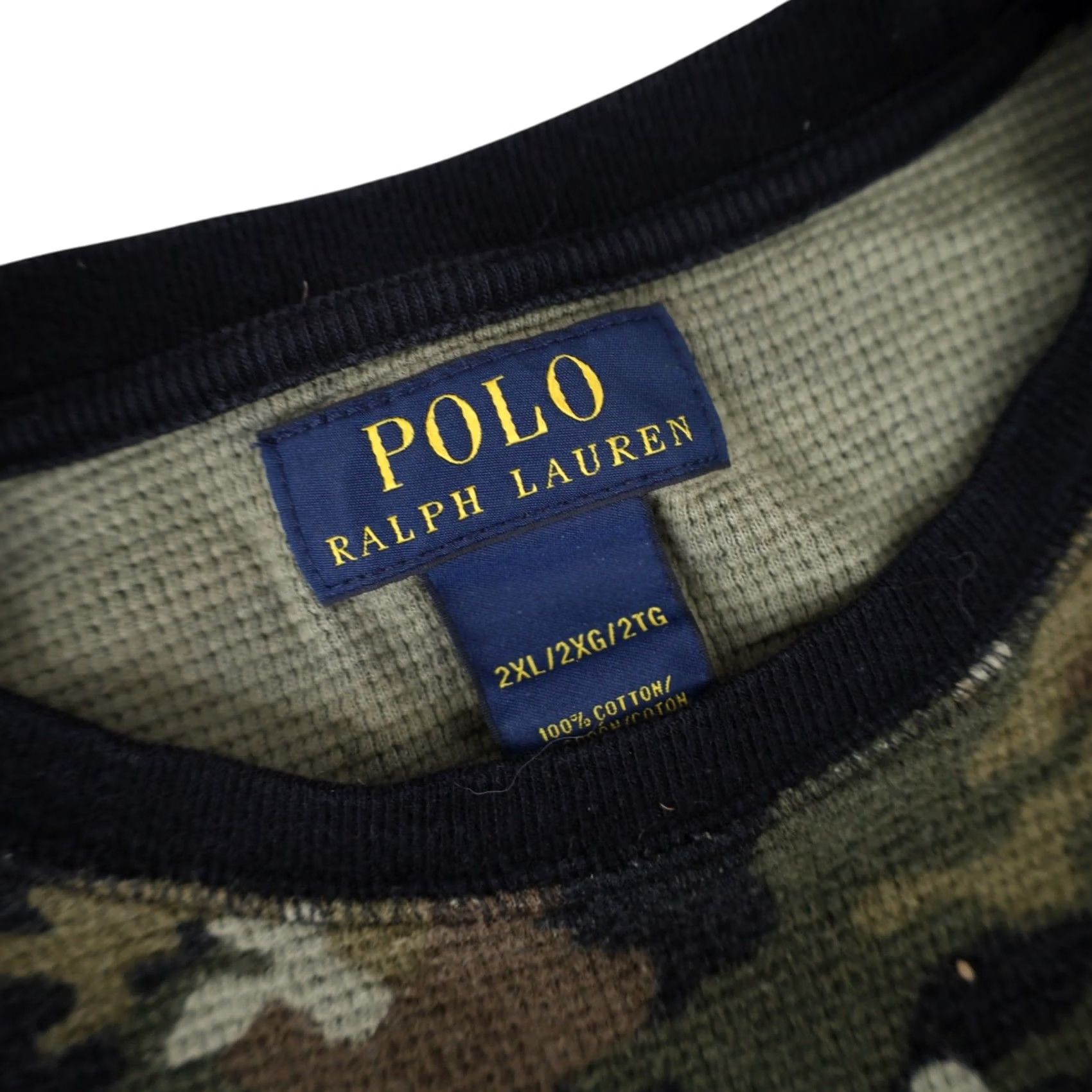 Polo Ralph Lauren Polo Ralph Lauren Mens XXL Camo Thermal Shirt Size US XXL / EU 58 / 5 - 5 Thumbnail