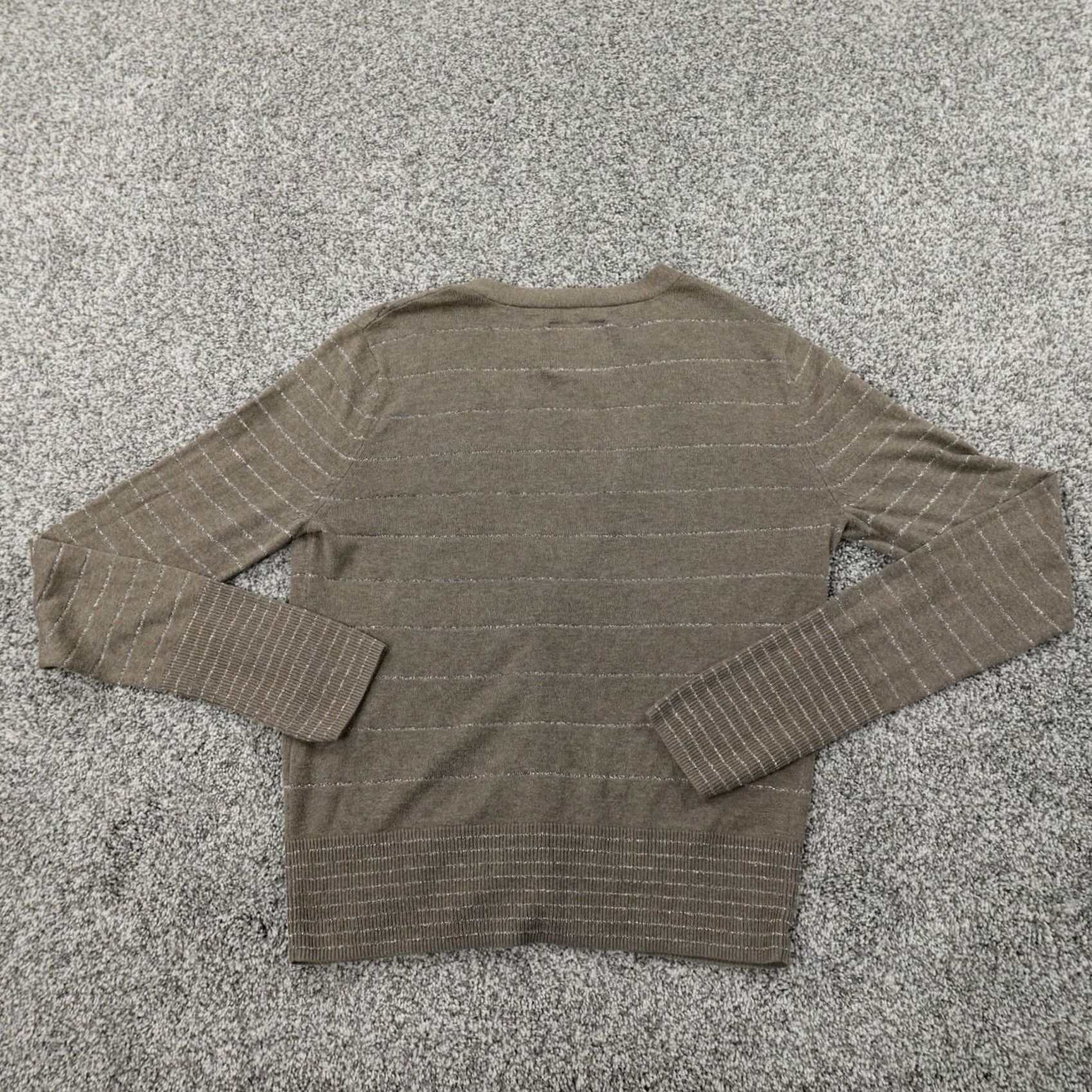 American Eagle Outfitters American Eagle Outfitters Cardigan Womens M Brown Button Sweater Sweatshirt Casual Preppy Outdoor Workwear Size M / US 6-8 / IT 42-44 - 4 Thumbnail