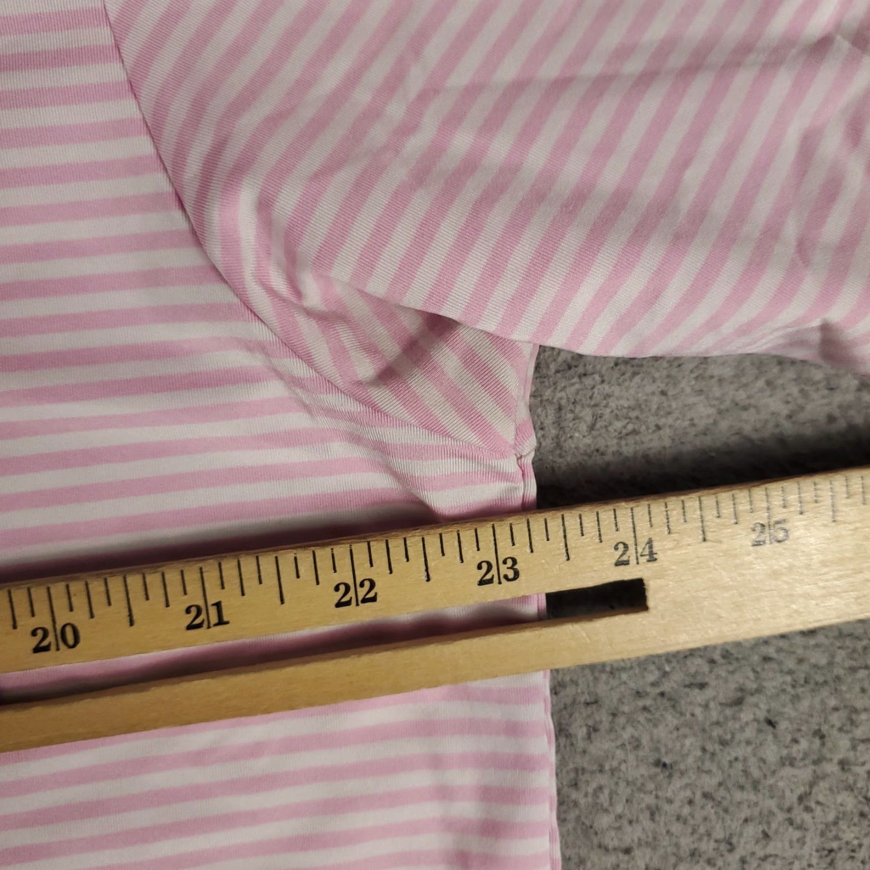 RLX Ralph Lauren RLX Ralph Lauren Polo Shirt Mens Medium Pink Striped Short Sleeve Golf Casual Size US M / EU 48-50 / 2 - 5 Thumbnail