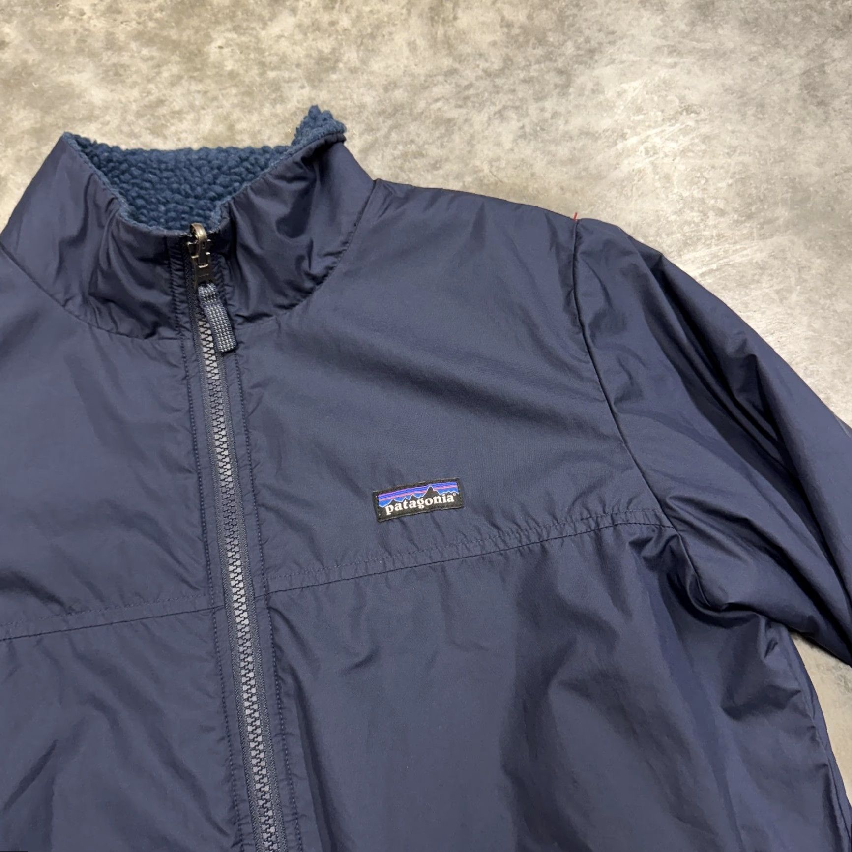 Patagonia Patagonia Jacket Mens Small Blue Reversible Fleece Full Zip Windbreaker Outdoor Size US L / EU 52-54 / 3 - 3 Thumbnail