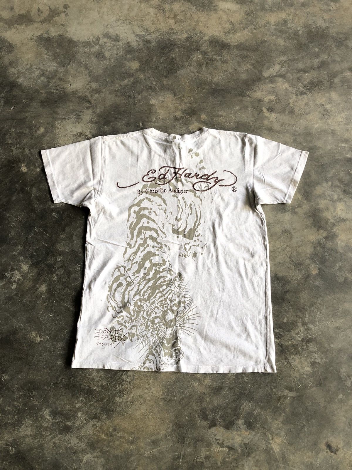 Christian Audigier × Ed Hardy × Vintage Ed Hardy by Christian Audigier crazy vintage Y2K tee Size US S / EU 44-46 / 1 - 3 Thumbnail