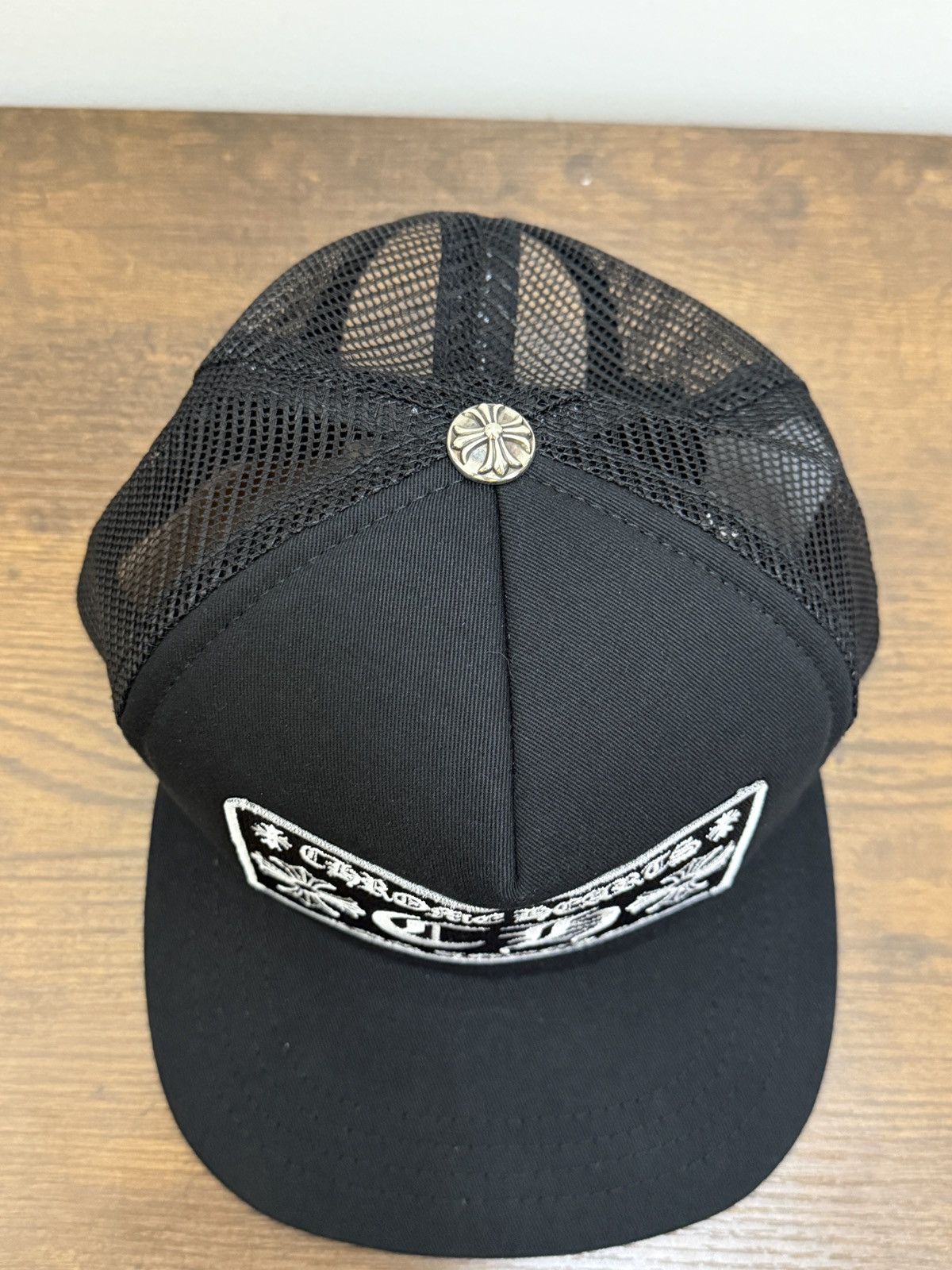 Chrome Hearts Chrome Hearts Trucker Hat CH “ Los Angeles “ Black Size ONE SIZE - 2 Thumbnail