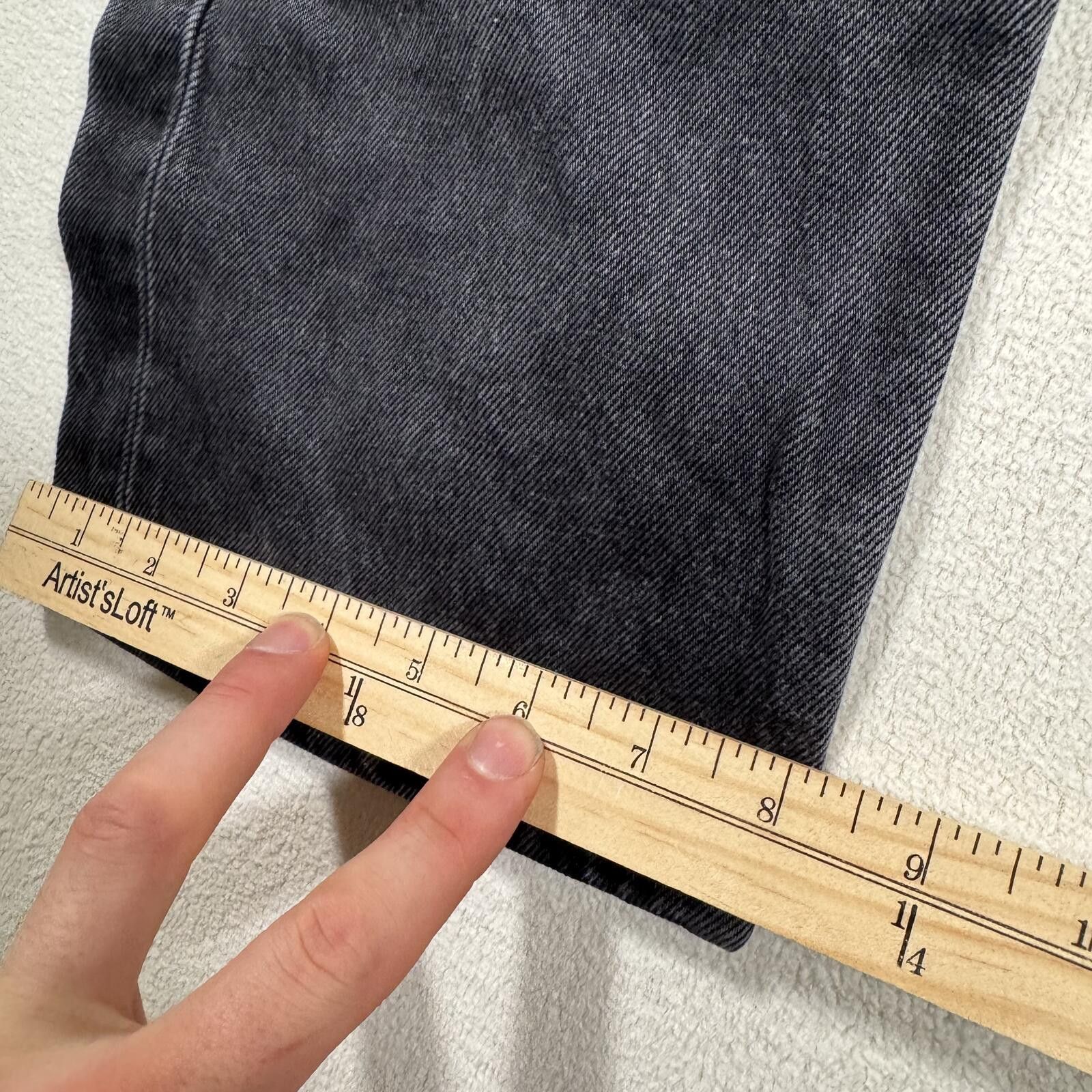 Other Vintage 90s Levis 501 Made In Canada Black Denim Jeans Size US 33 - 6 Thumbnail