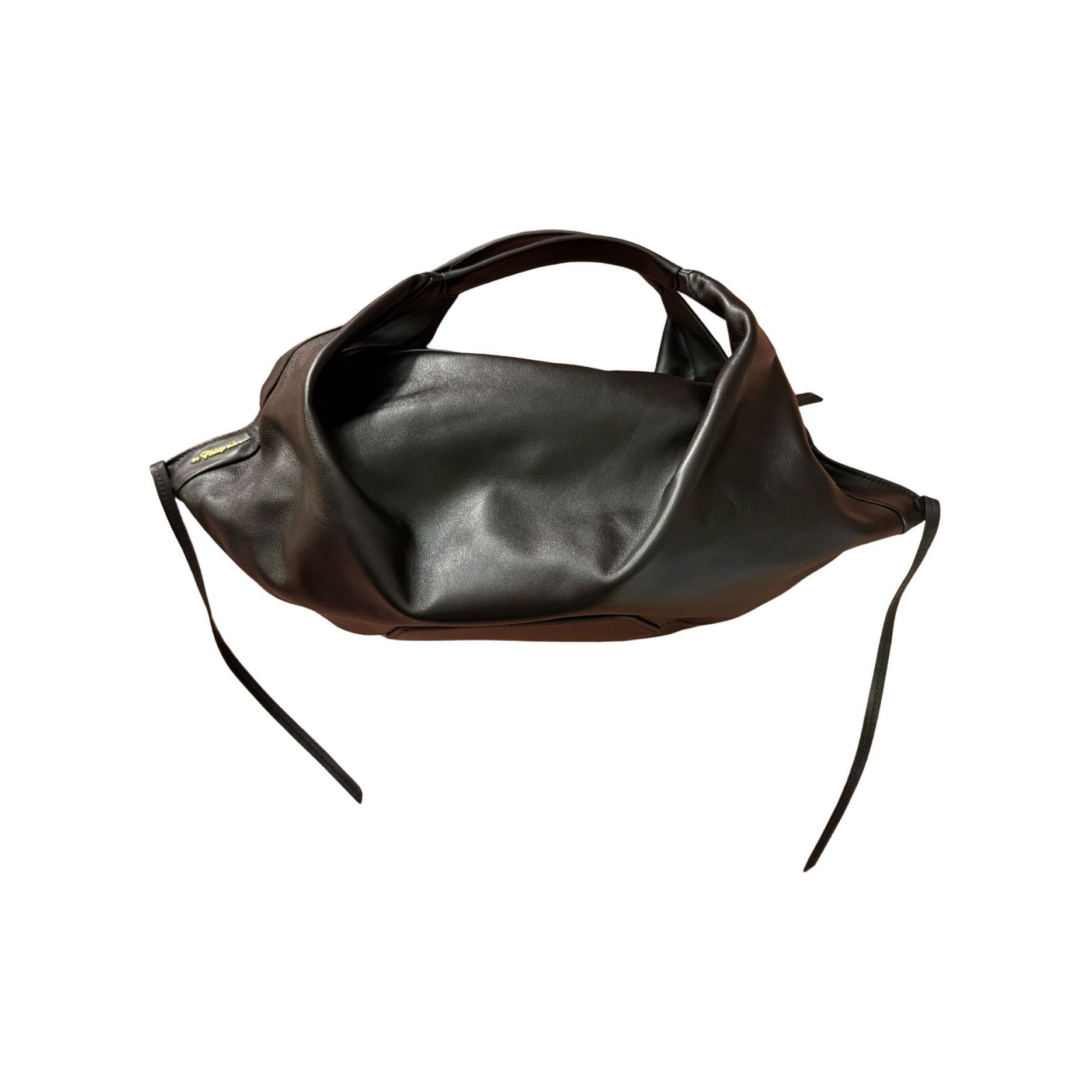 3.1 Phillip Lim 3.1 Phillip Lim Luna Leather Hobo Bag Black NWT $595 Size ONE SIZE - 2 Thumbnail