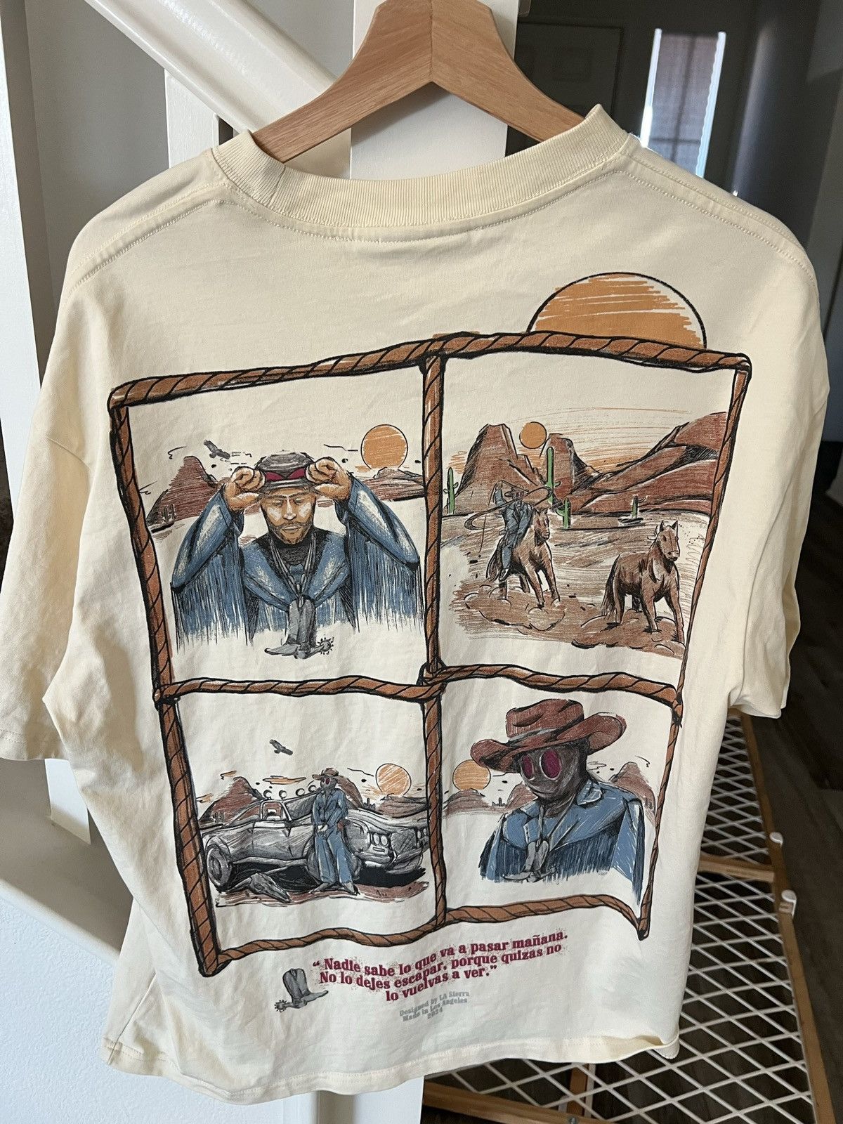 Vintage Sebastian Sierra Bad Bunny Tee Size US S / EU 44-46 / 1 - 2 Thumbnail