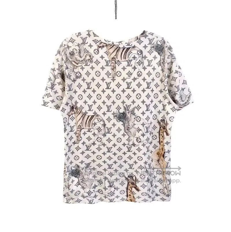 Louis Vuitton Louis Vuitton Multicolor Cotton Women's T. Size S / US 4 / IT 40 - 2 Thumbnail