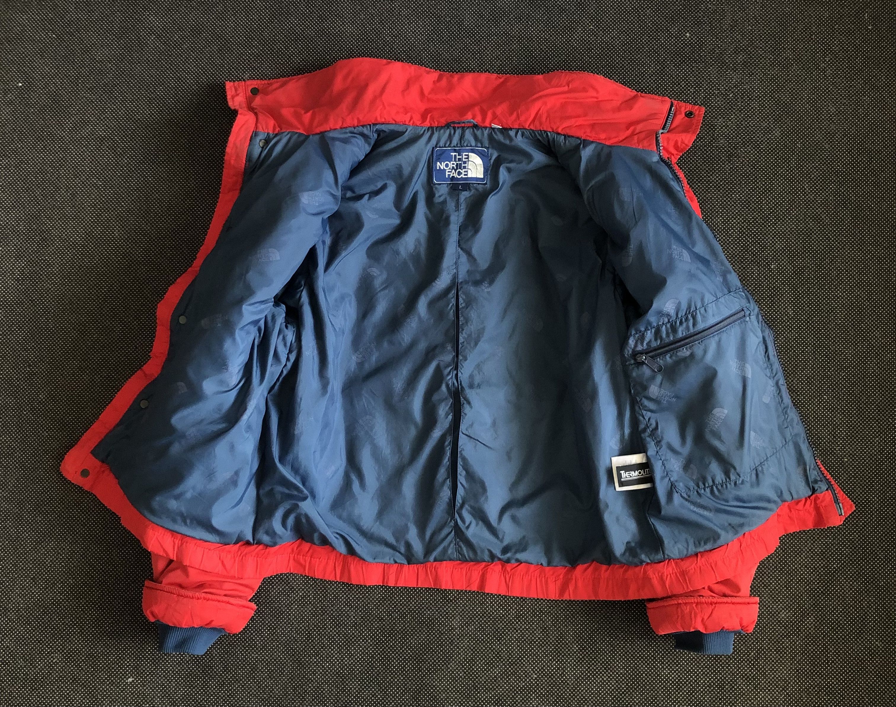 The North Face RARE🔥VINTAGE TNF BLUE LABEL X DUPONT LIGHT PUFFER JACKET Size US M / EU 48-50 / 2 - 4 Thumbnail