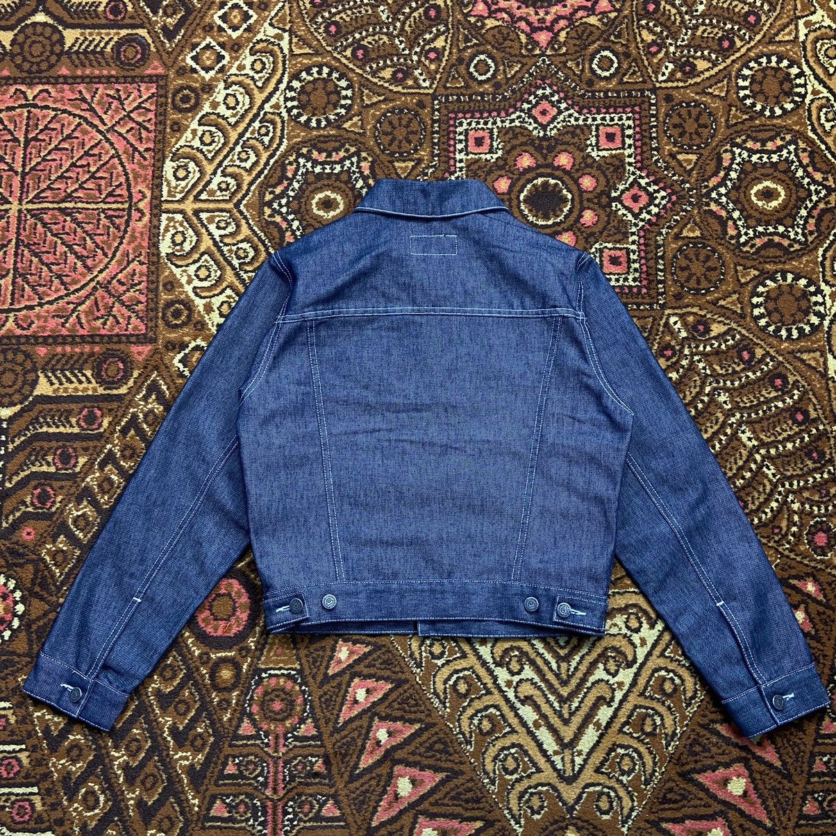 Japanese Brand × Vintage 📌 Vintage Psycho Cowboy y2k Denim Jacket Made in Italy Size US S / EU 44-46 / 1 - 15 Thumbnail