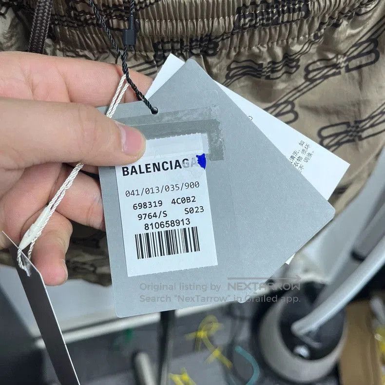 Balenciaga Balenciaga Double B Print Shorts. Size US 35 - 5 Thumbnail