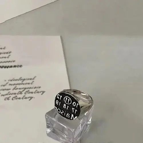 Jewelry Adjustable Number Circular Ring Size ONE SIZE - 3 Thumbnail