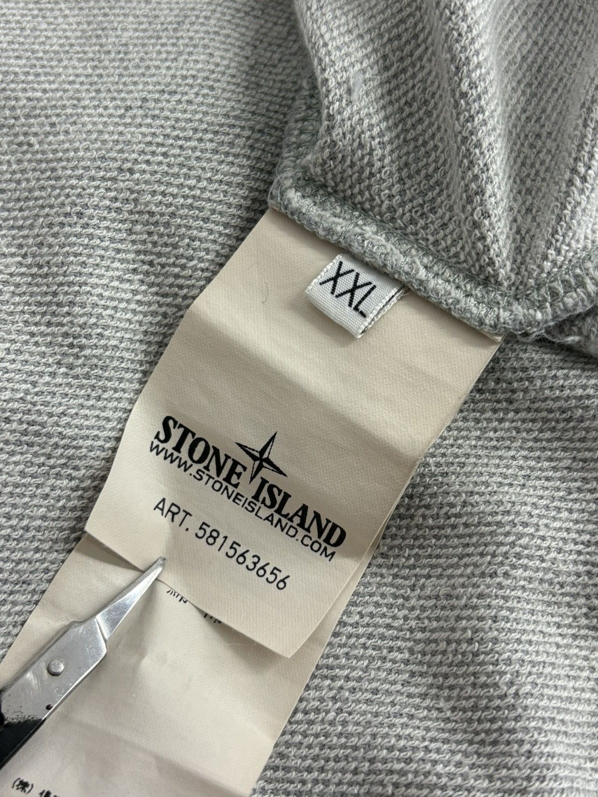 Stone Island Stone Island Grey Sweatshirt Crewneck Size US XXL / EU 58 / 5 - 13 Thumbnail