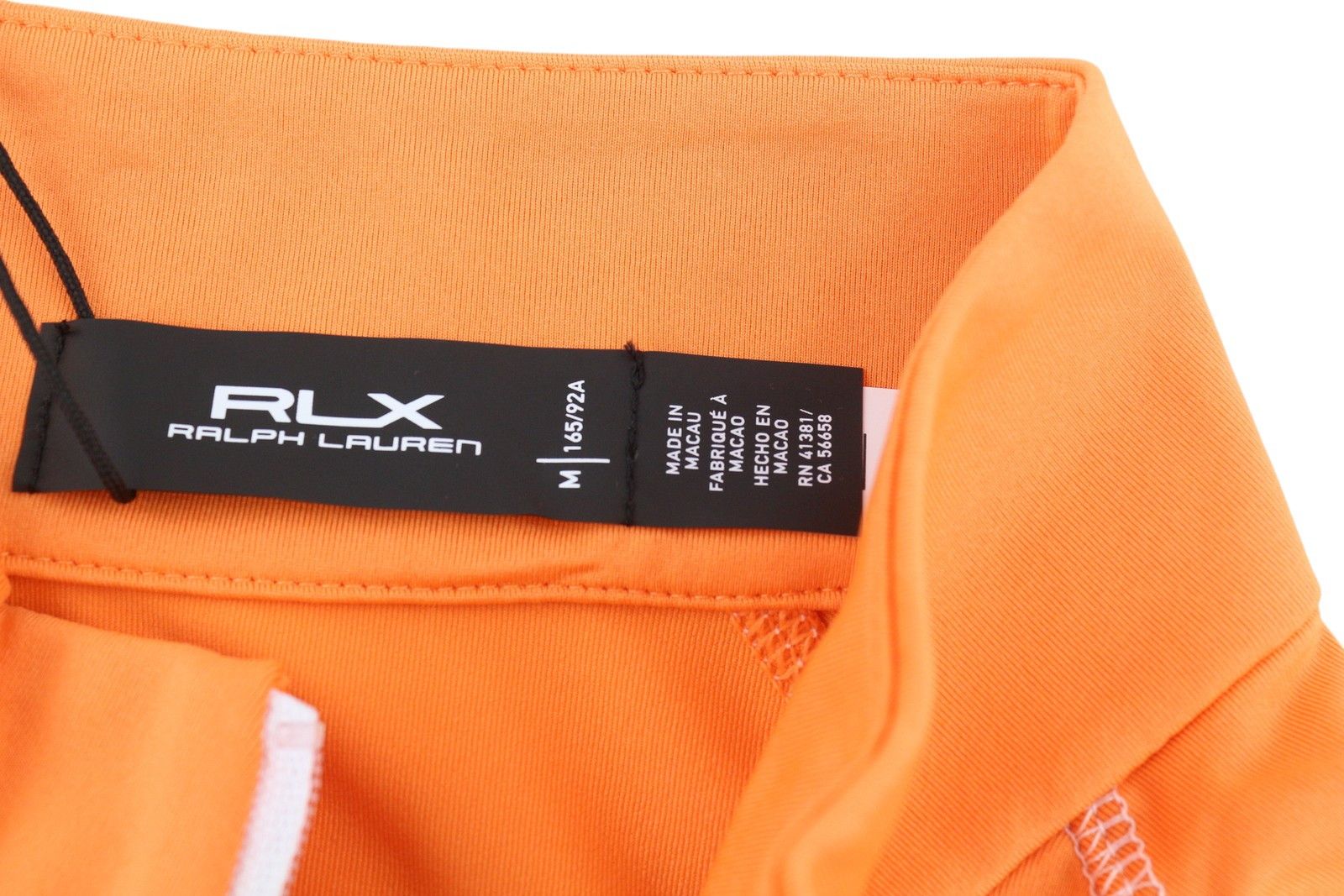 RLX Ralph Lauren GOLF M Orange Zip Sweatshirt 84690 Size M / US 6-8 / IT 42-44 - 12 Thumbnail