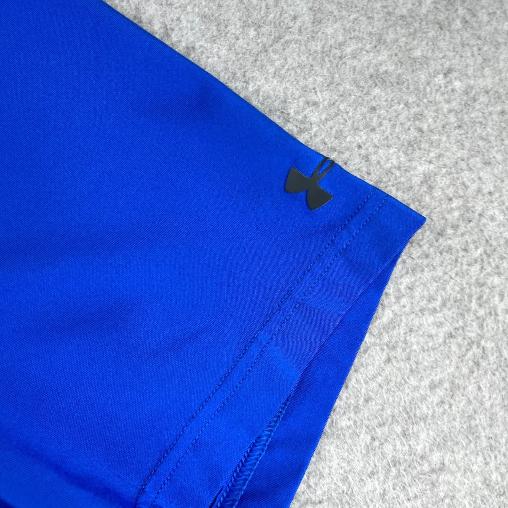 Under Armour Under Armour HeatGear Polo Shirt Mens Large Blue Striped Performance Polo Shirt Regular Fit Sports Golf Shirts Size US L / EU 52-54 / 3 - 3 Thumbnail