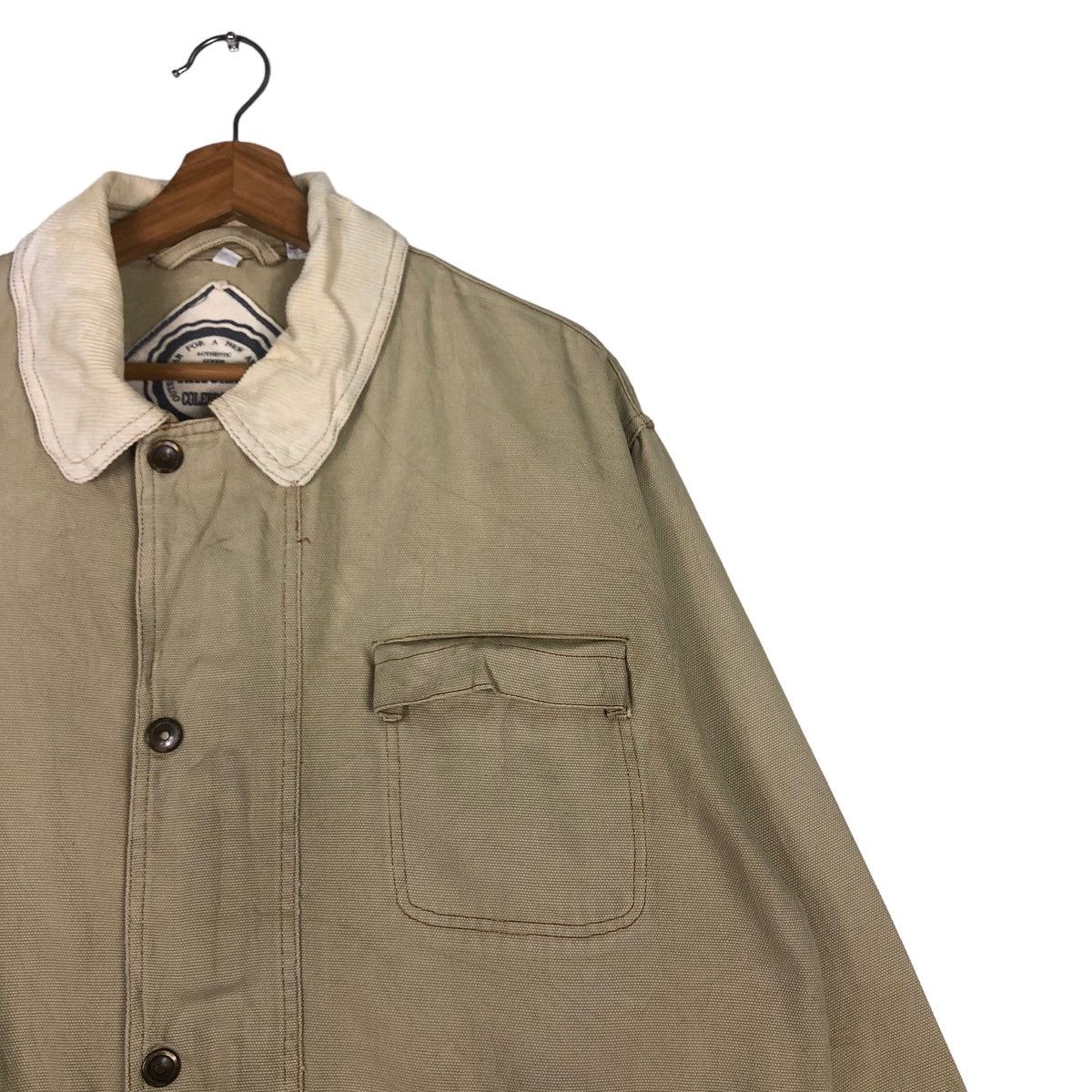 Japanese Brand Vintage Chore Jacket Inspector Colebrook Issey Miyake Japan Size US S / EU 44-46 / 1 - 6 Thumbnail