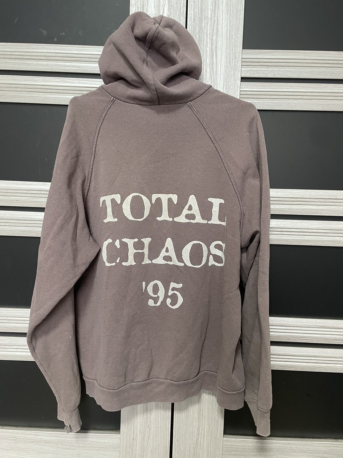 Band Tees Very Rare 1995 The Exploited Total Chaos 95s Hoodie Vintage Size US XL / EU 56 / 4 - 20 Thumbnail